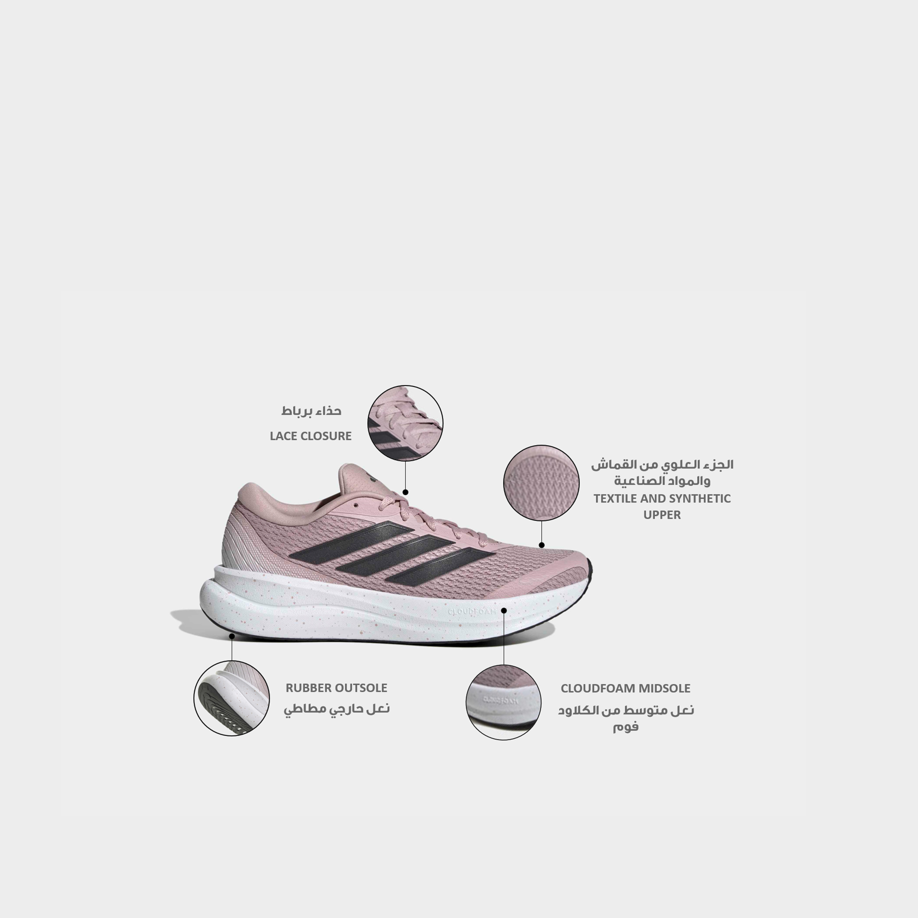 حذاء جري برباط رنفالكون 6 للنساء من أديداس-sports-women-shoes-image-2