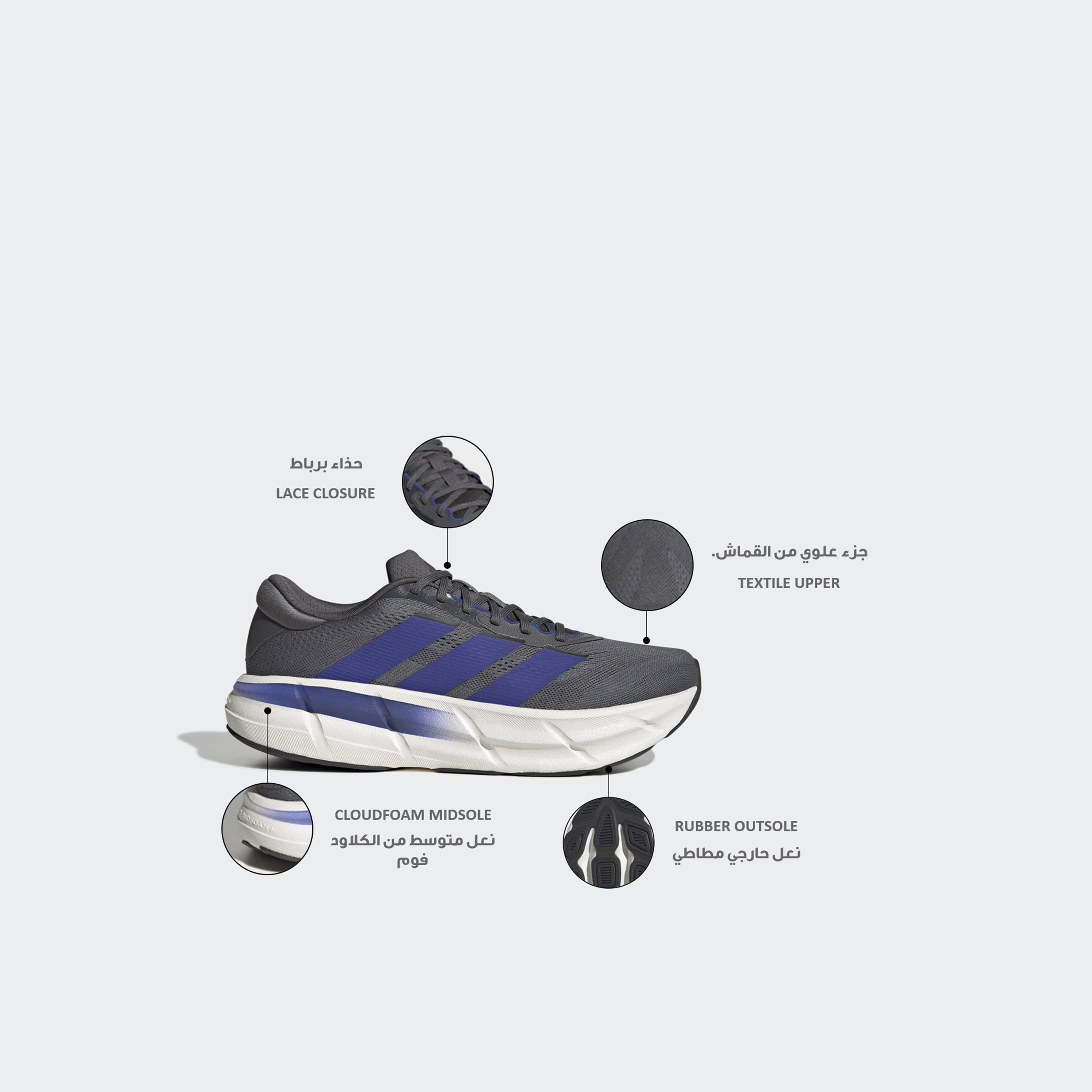 Adidas Men Questar 4 Lace-Up Running Shoes-sports-men-shoes-image-2