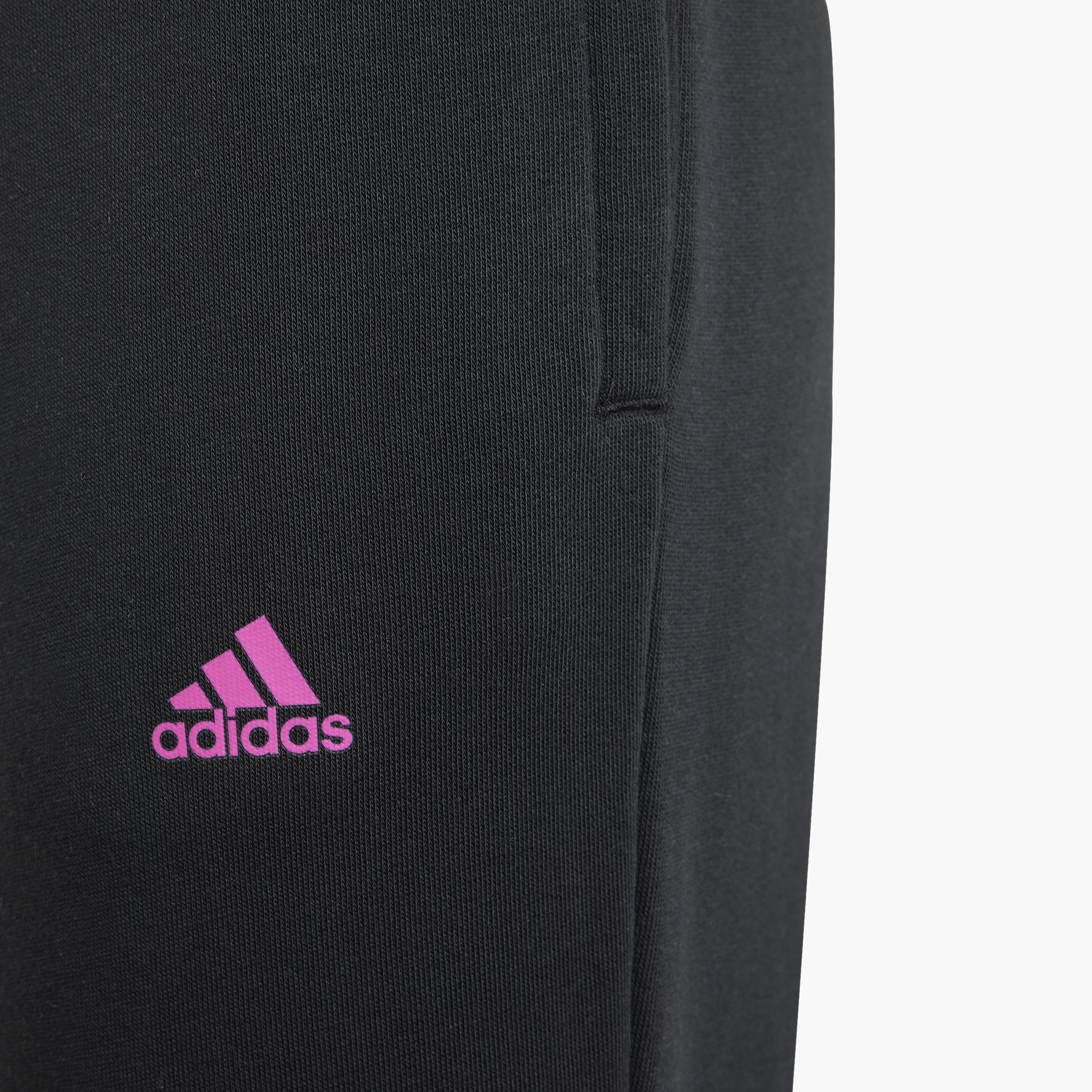 adidas Logo Print Joggers with Drawstring Closure-girls-clothing-sportswear-bottoms-image-9
