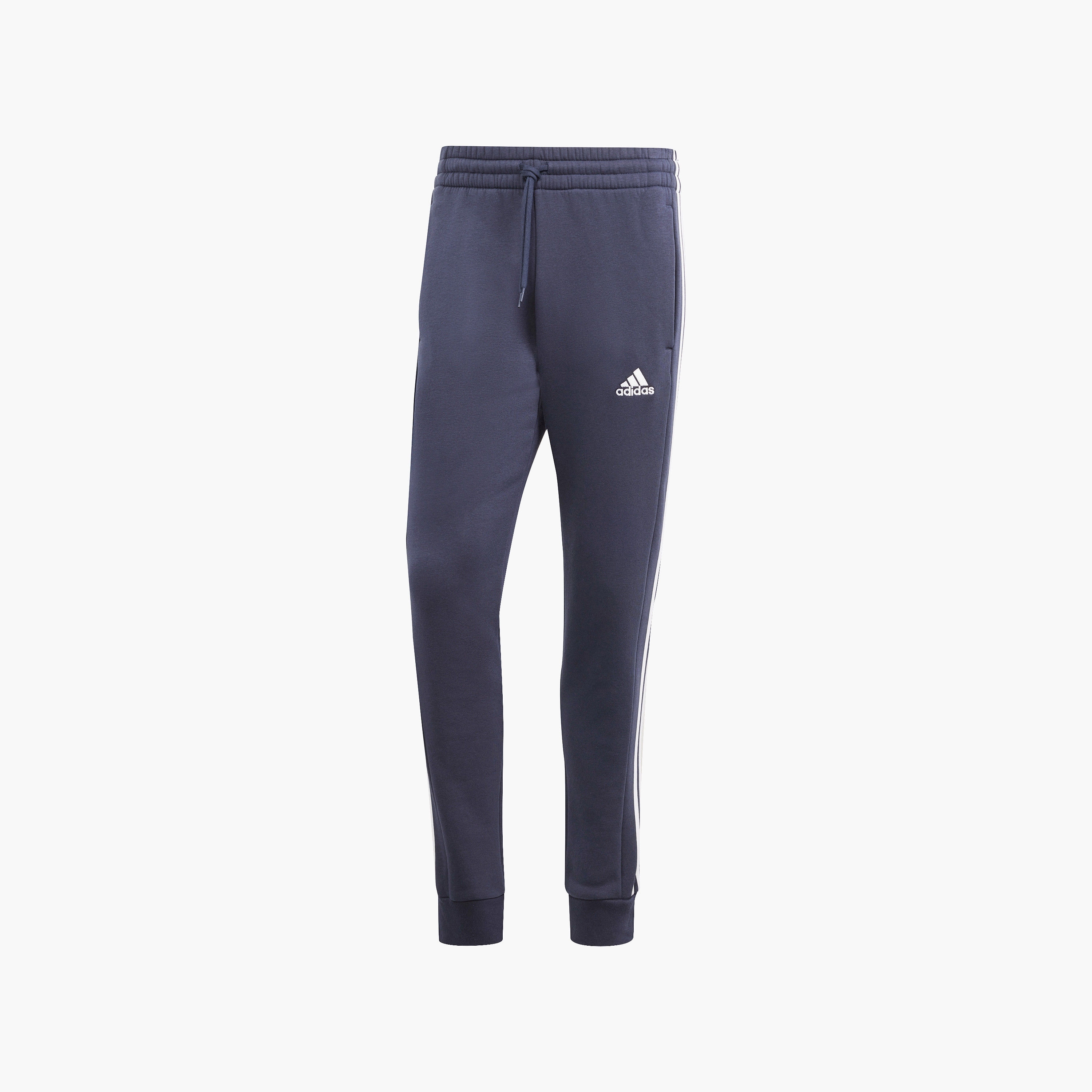 جوغرز الكفة للرجال ذو إيسنشيالز فليس من اديداس بثلاثة خطوط مدببة | OE-sports-men-clothing-bottoms-image-13