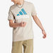 Adidas Logo Print T-shirt with Crew Neck and Short Sleeves-T Shirts & Vests-thumbnail-5