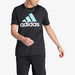 Adidas Logo Print T-shirt with Crew Neck and Short Sleeves-T Shirts & Vests-thumbnail-1
