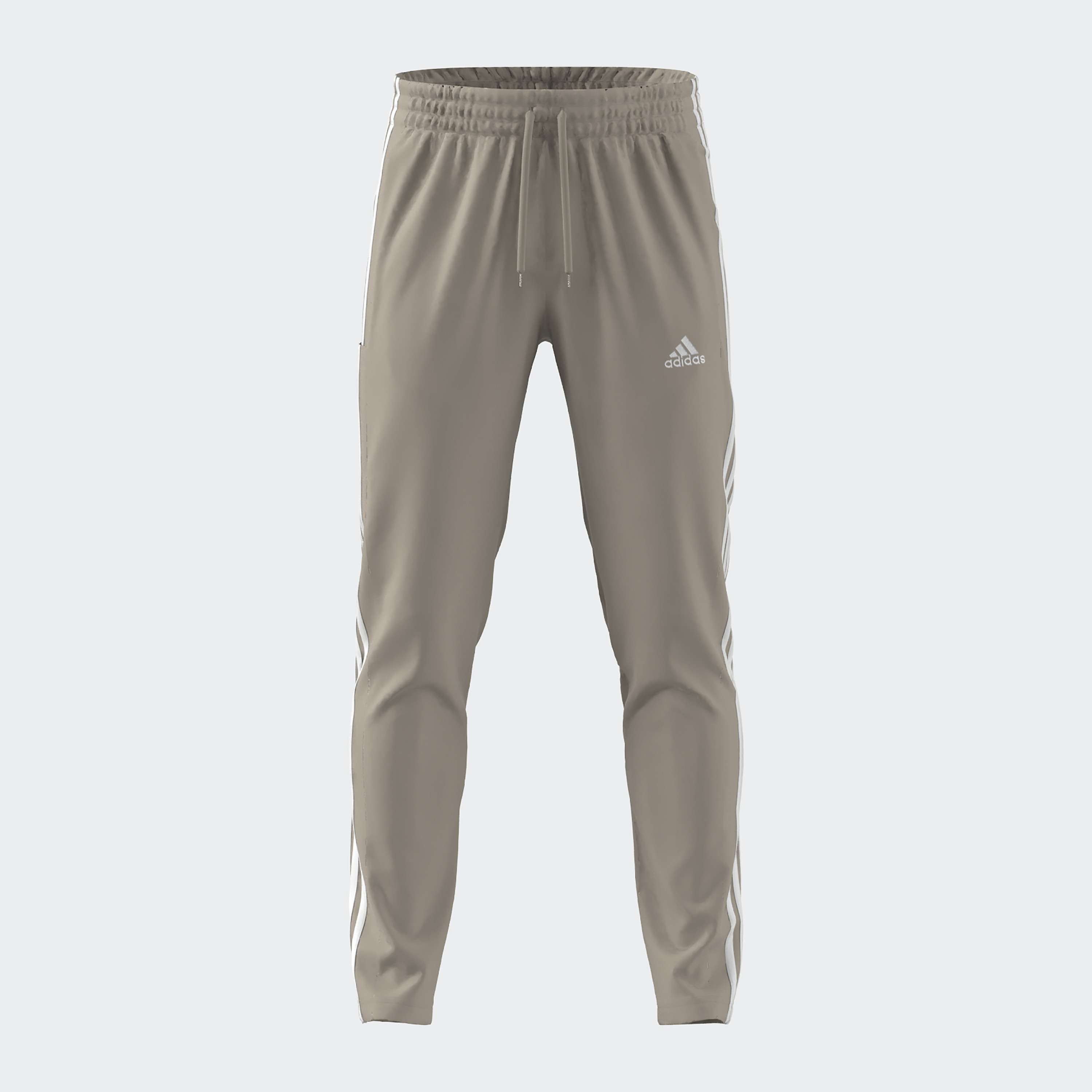 سروال اسنشالز للرجال بحاشية مفتوحة وتصميم خطوط اديداس الثلاثة| او اي-men-clothing-sportswearandactivewear-bottoms-image-13