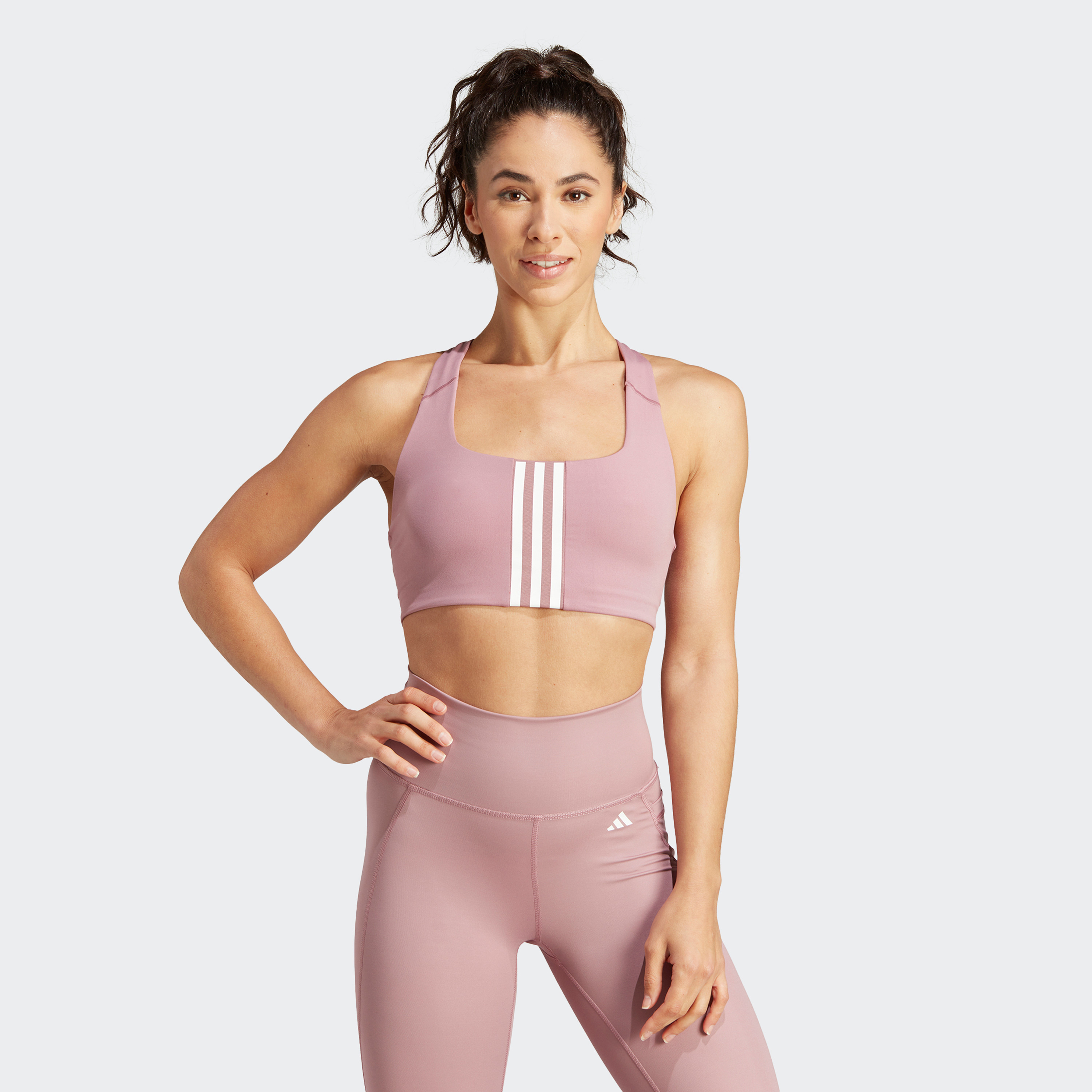 Adidas Women Powerimpact Training Medium-Support Sports Bra | OE-women-clothing-sportswearandactivewear-sportsbras-image-1