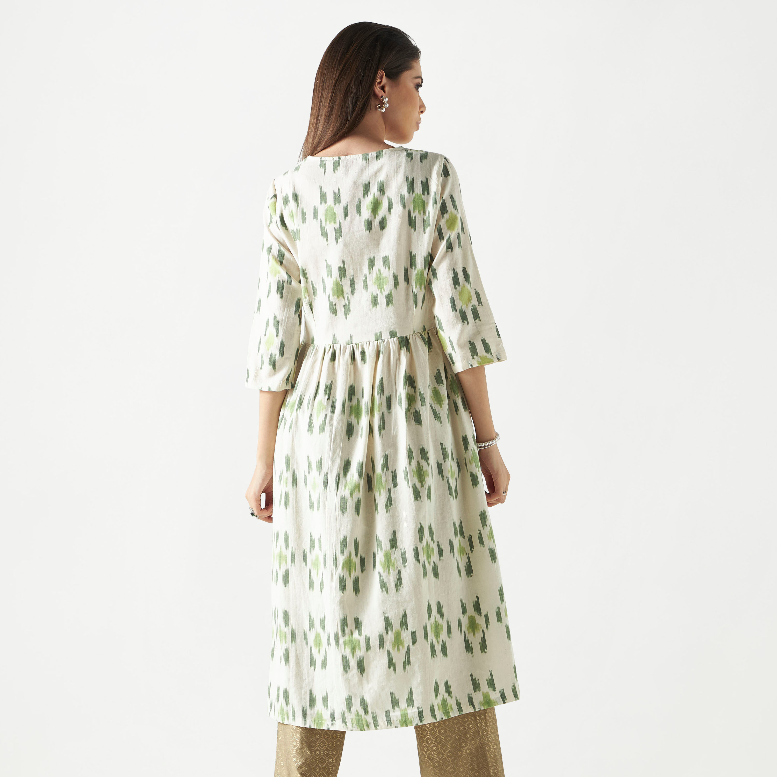 كورتا تقليدية بطبعات-women-clothing-ethnicwear-kurtas-image-3