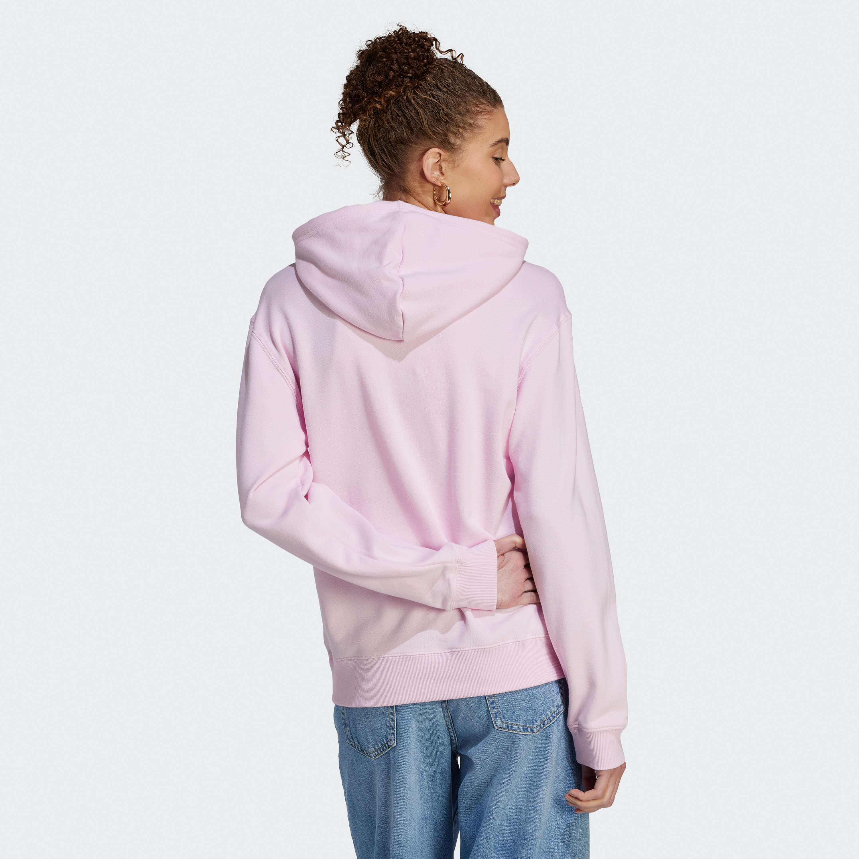 adidas Women's Essentials Linear Hoodie IL3343|OE-sports-women-clothing-hoodiesandsweatshirts-image-2
