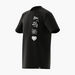 adidas Logo Print Crew Neck T-shirt with Short Sleeves-Tops-thumbnail-4