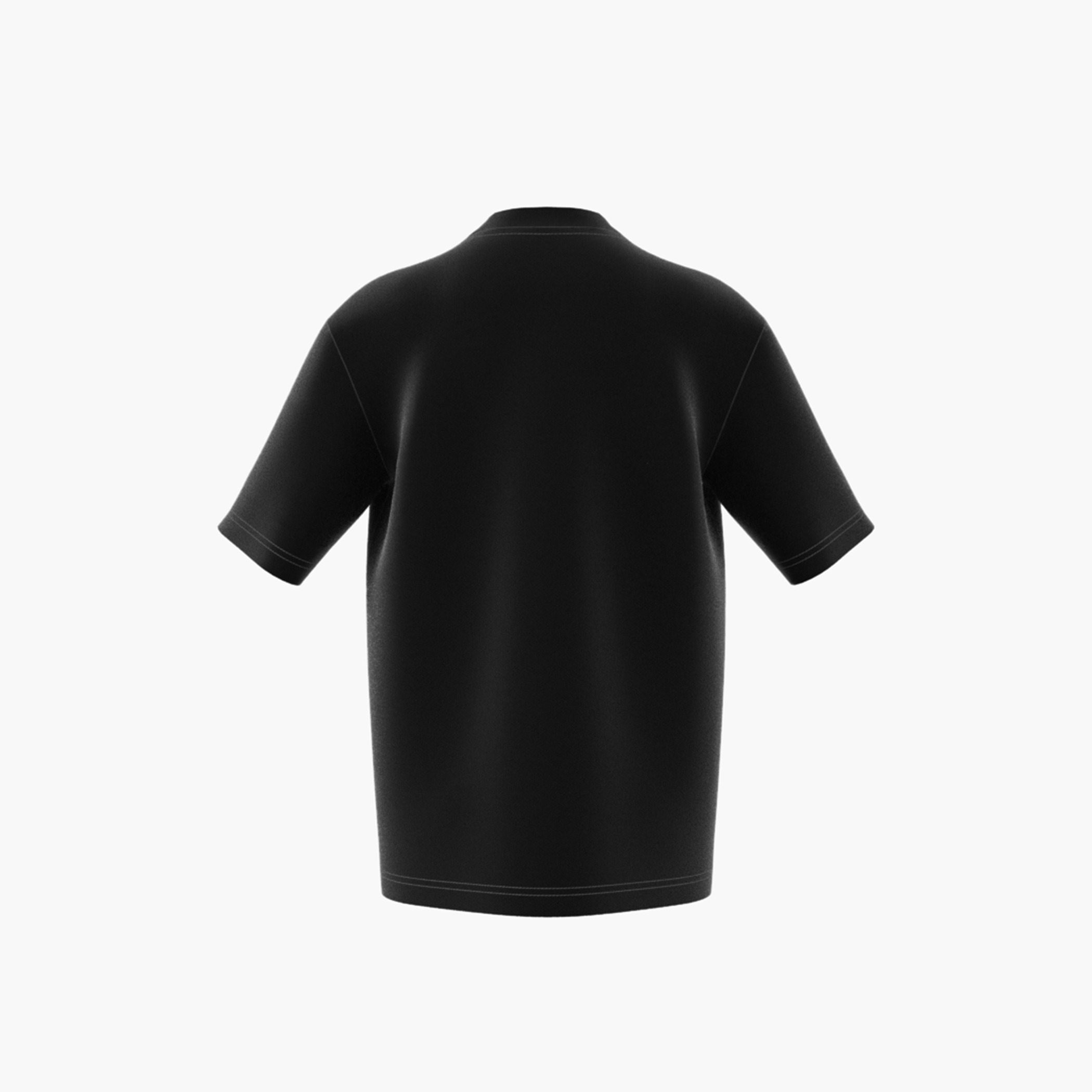 adidas Logo Print Crew Neck T-shirt with Short Sleeves-boys-clothing-sportswear-tops-image-5