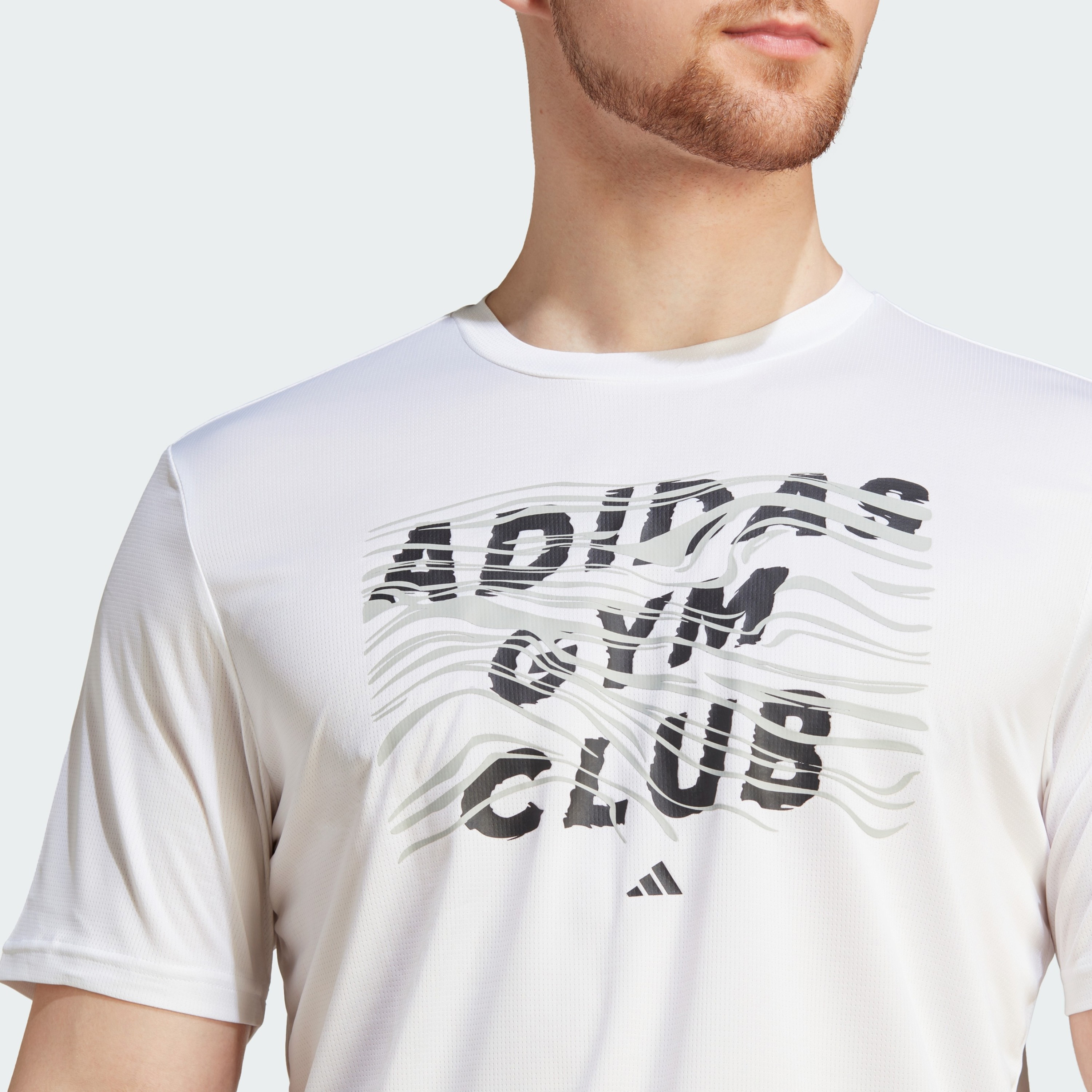 تي شيرت للتدريب أتش اي اي تي الجرافيك للرجال من اديداس | او اي-men-clothing-sportswearandactivewear-tshirtsandpolos-image-3