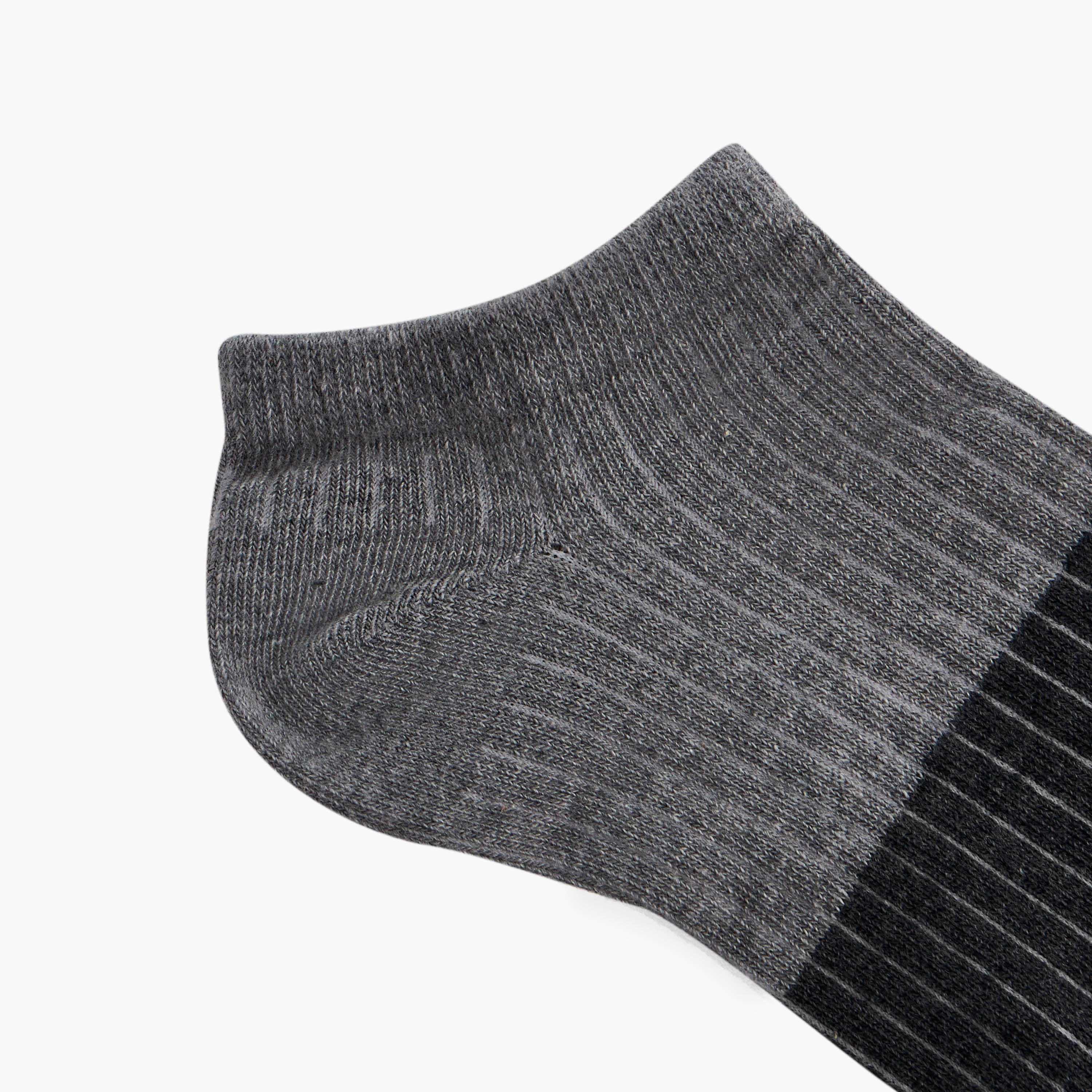 طقم جوارب بطول الكاحل 5 أزواج بارزة الملمس من دوتشيني-men-socks-image-5