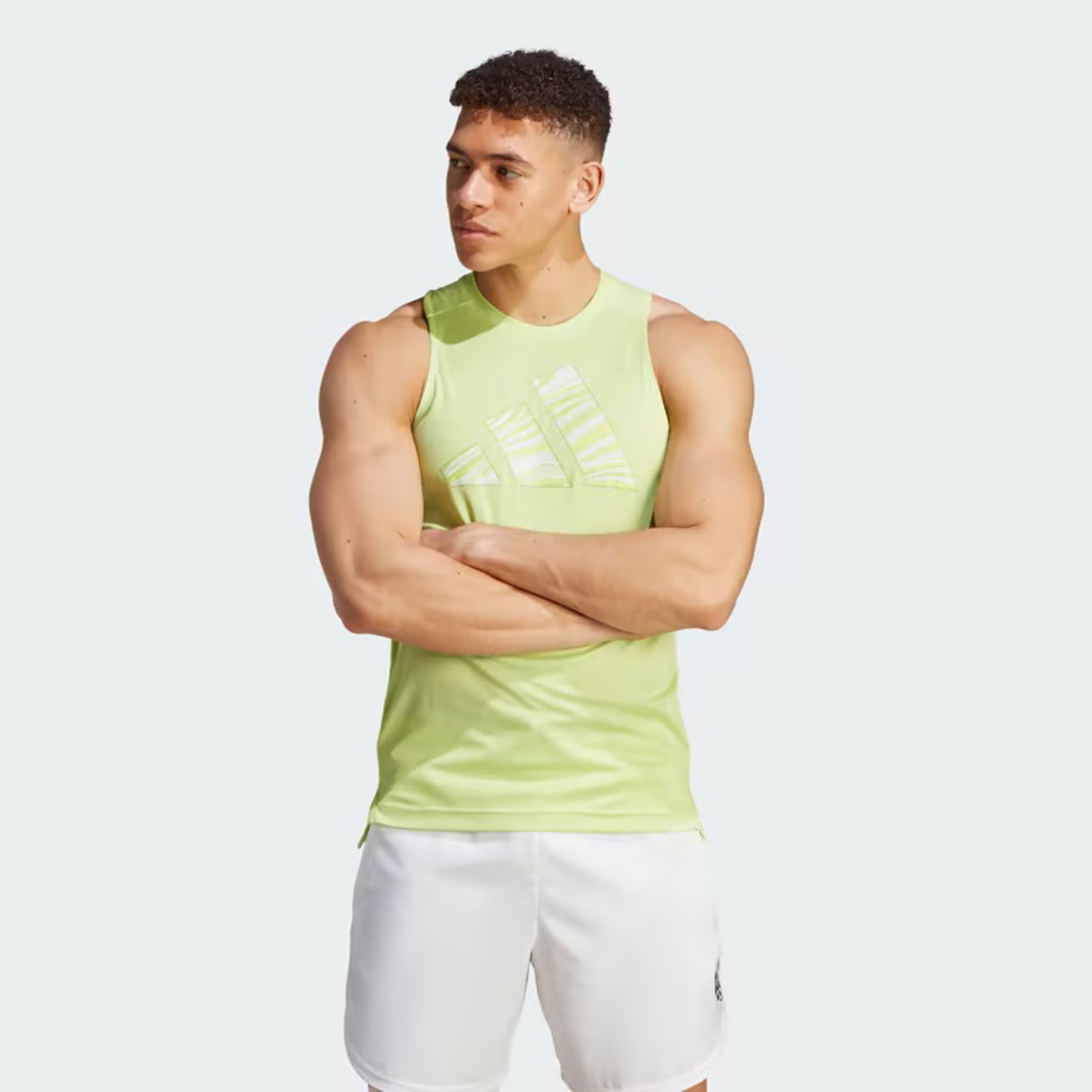 Adidas Men HIIT Training Tank Top | OE-men-clothing-sportswearandactivewear-tshirtsandpolos-image-5