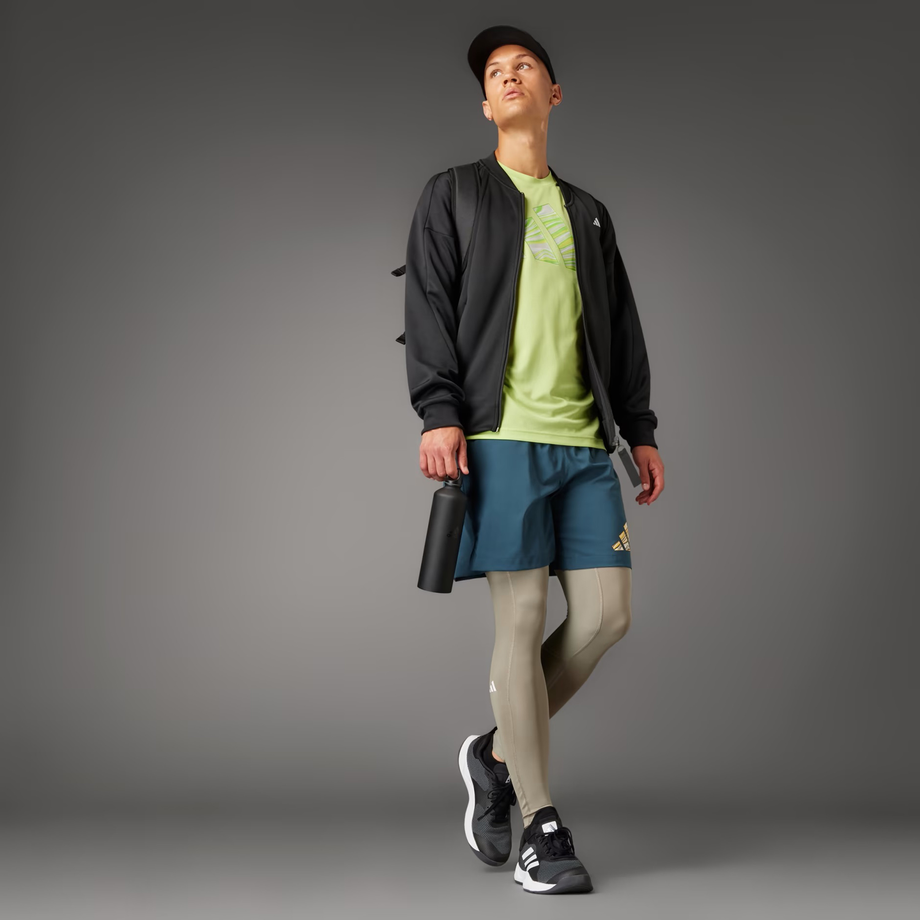 شورت للتدريب أتش اي اي تي للرجال من اديداس | او اي-men-clothing-bottoms-shorts-image-10