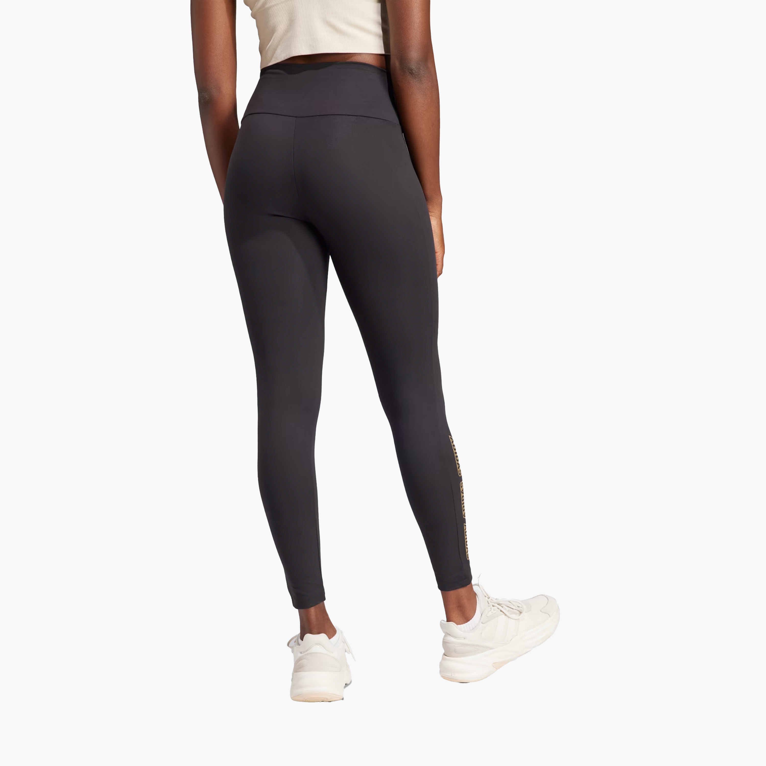 بنطلون ضيقة اسينشيال يوغا 7/8 للنساء من اديداس | او اي-women-clothing-bottoms-leggings-image-2