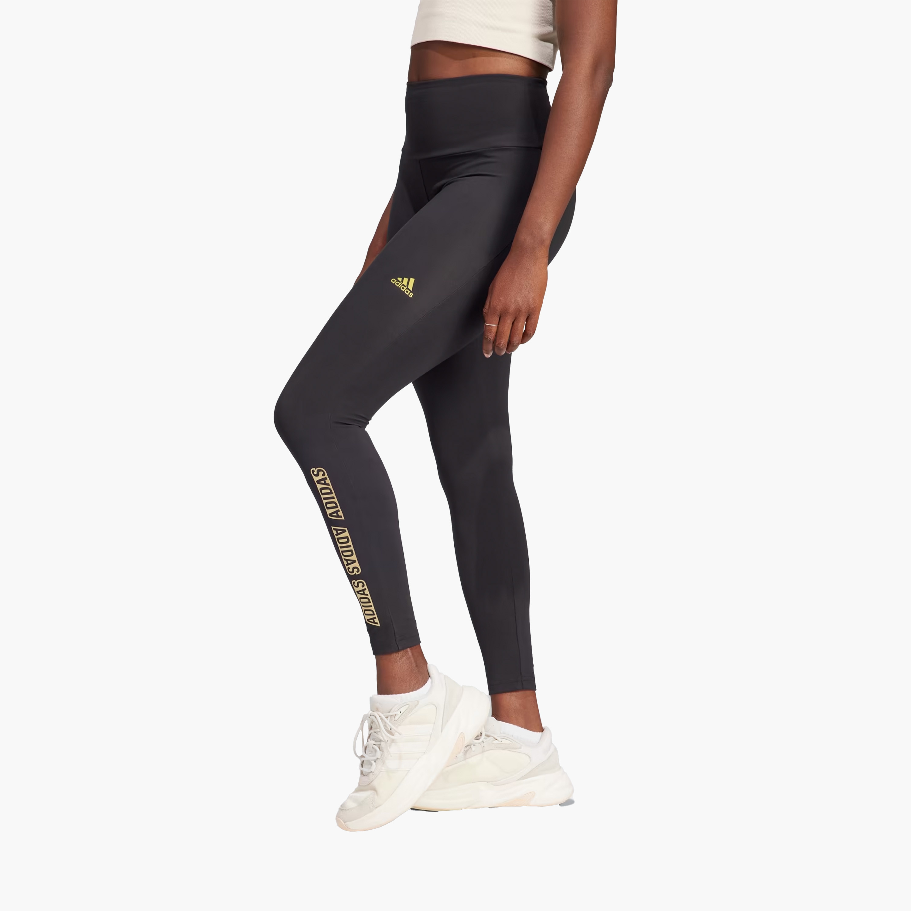 بنطلون ضيقة اسينشيال يوغا 7/8 للنساء من اديداس | او اي-women-clothing-bottoms-leggings-image-3