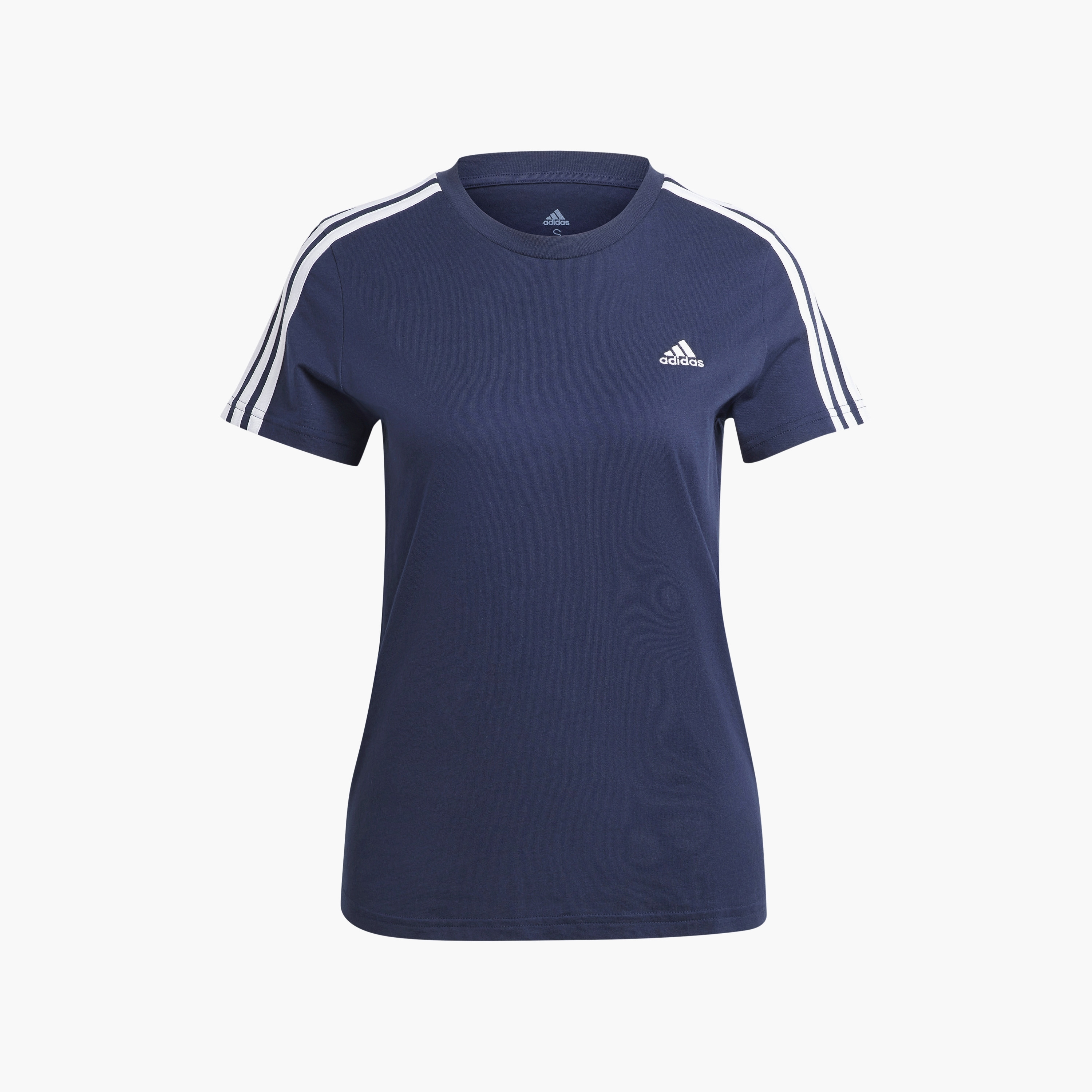 تيشيرت ذو اسينشالز سليم 3-سترايبس للنساء من اديداس IM2791 | OE-sports-women-clothing-tshirtsandvests-image-6