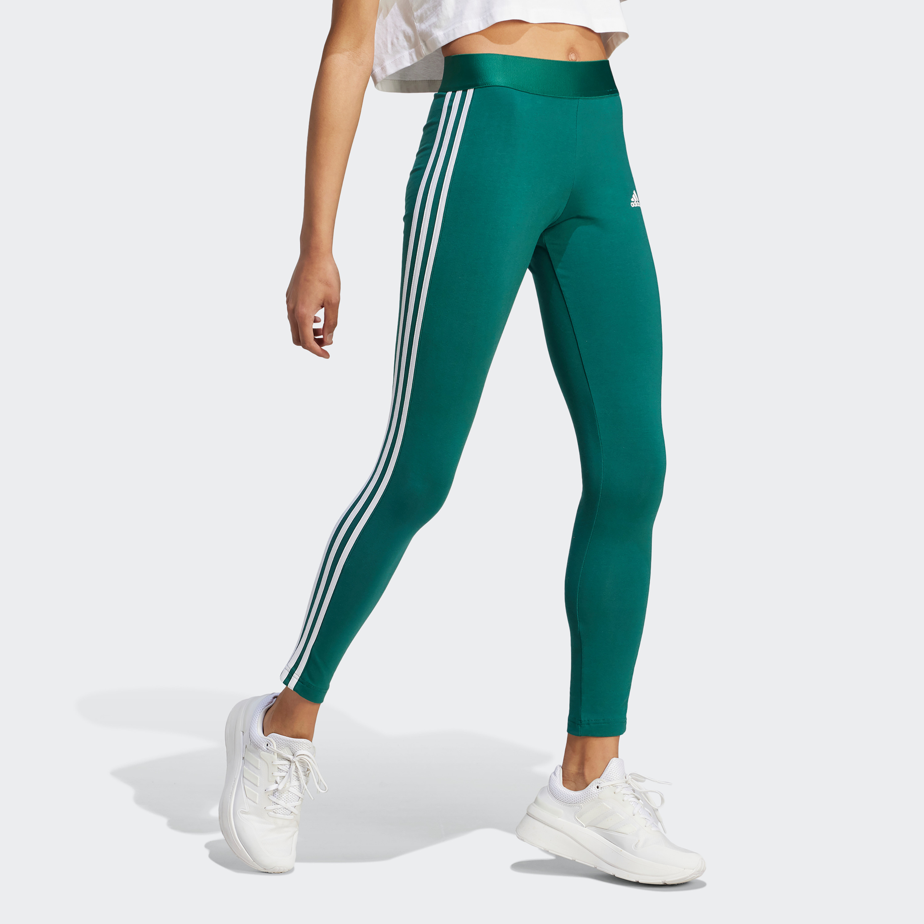 Adidas Women 3 Stripes Tights | OE-women-clothing-bottoms-leggings-image-2