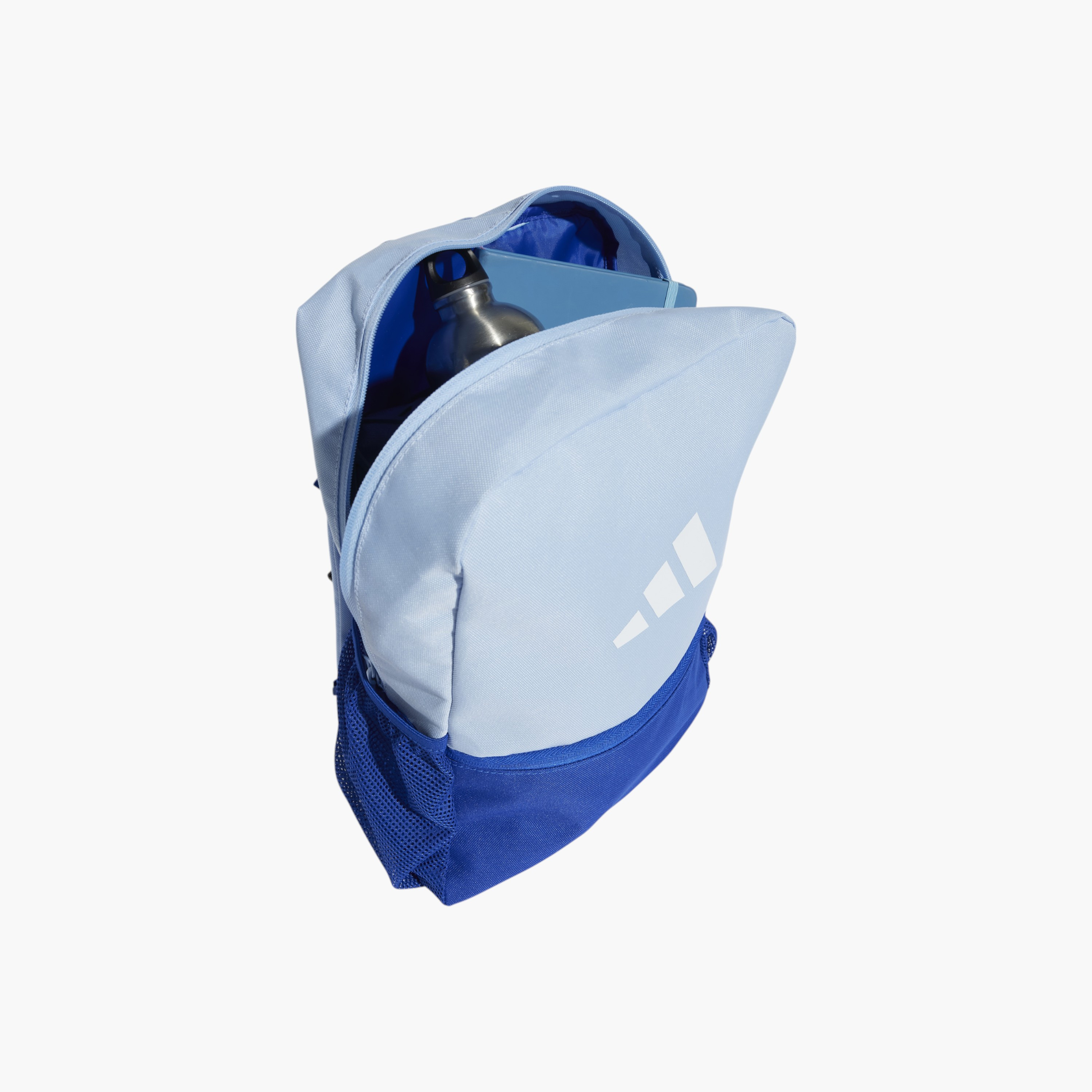 شنطة ظهر للمدرسة بأحزمة قابلة للتعديل وسحاب إغلاق وطبعات شعار من أديداس-school-bagsandbackpacks-backpacks-image-3