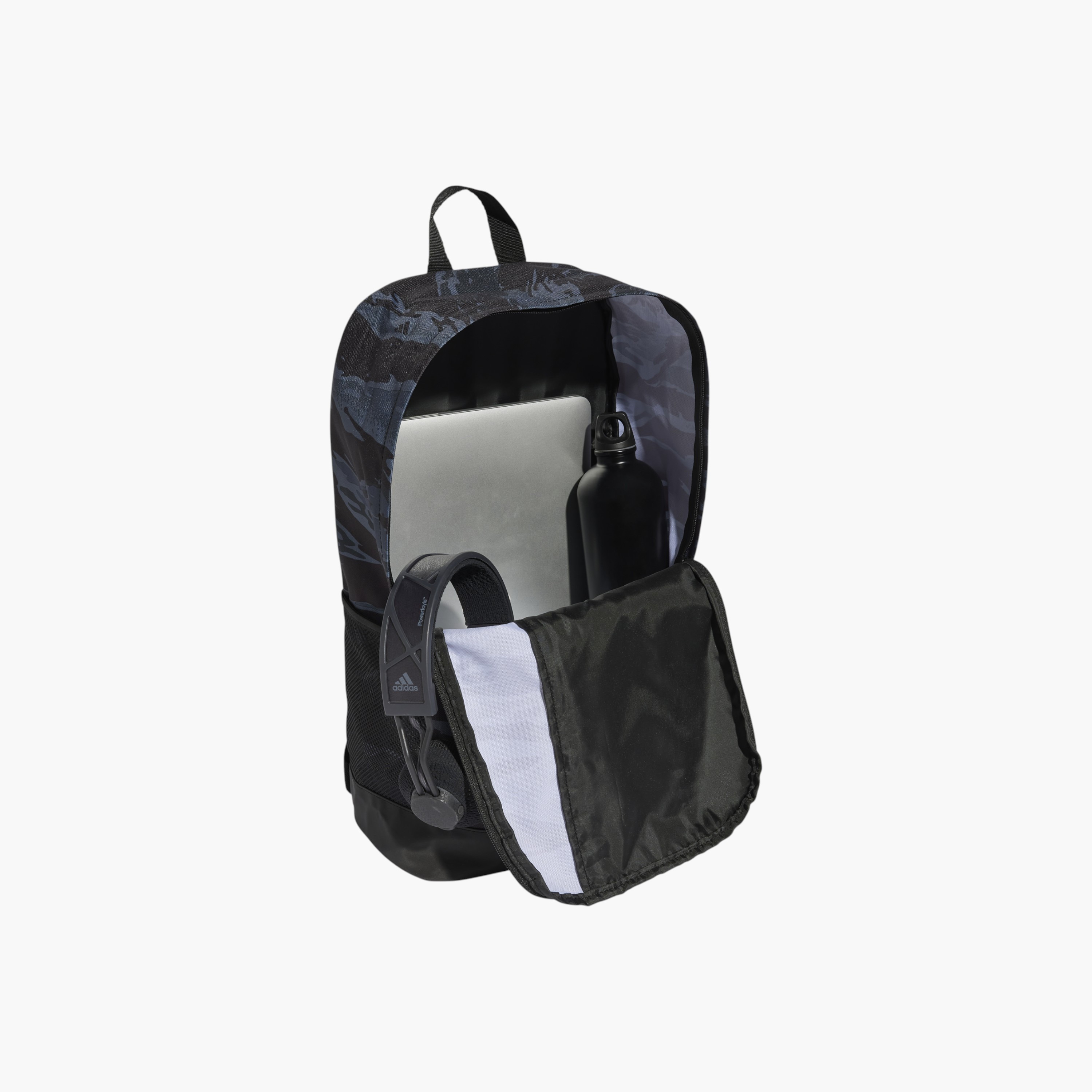 شنطة ظهر بحمّالات كتف قابلة للتعديل وسحّاب إغلاق وطبعات شعار من أديداس-school-bagsandbackpacks-backpacks-image-3