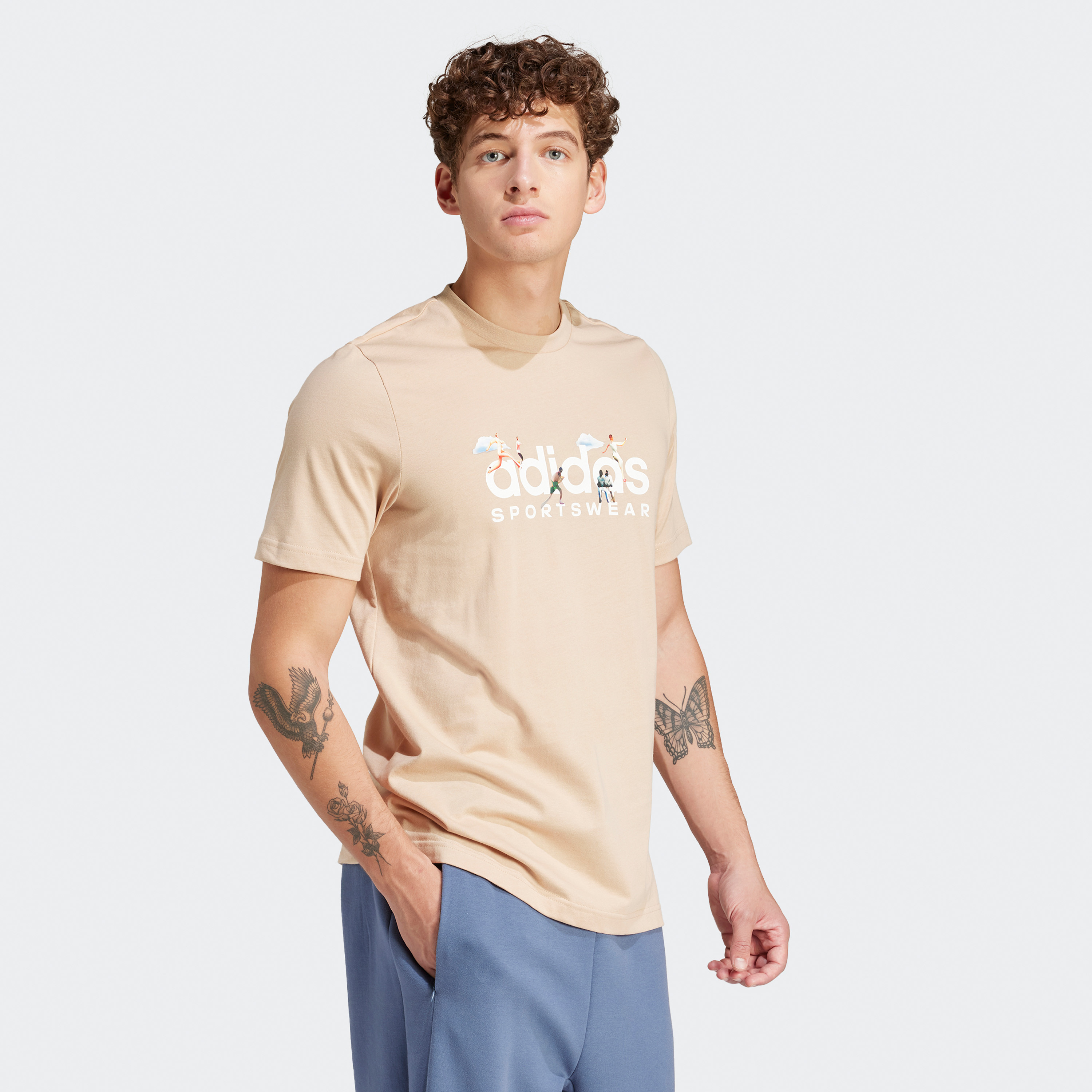 أديداس - تي شيرت جرافيكي رياضي IM8316-men-clothing-sportswearandactivewear-tshirtsandpolos-image-3