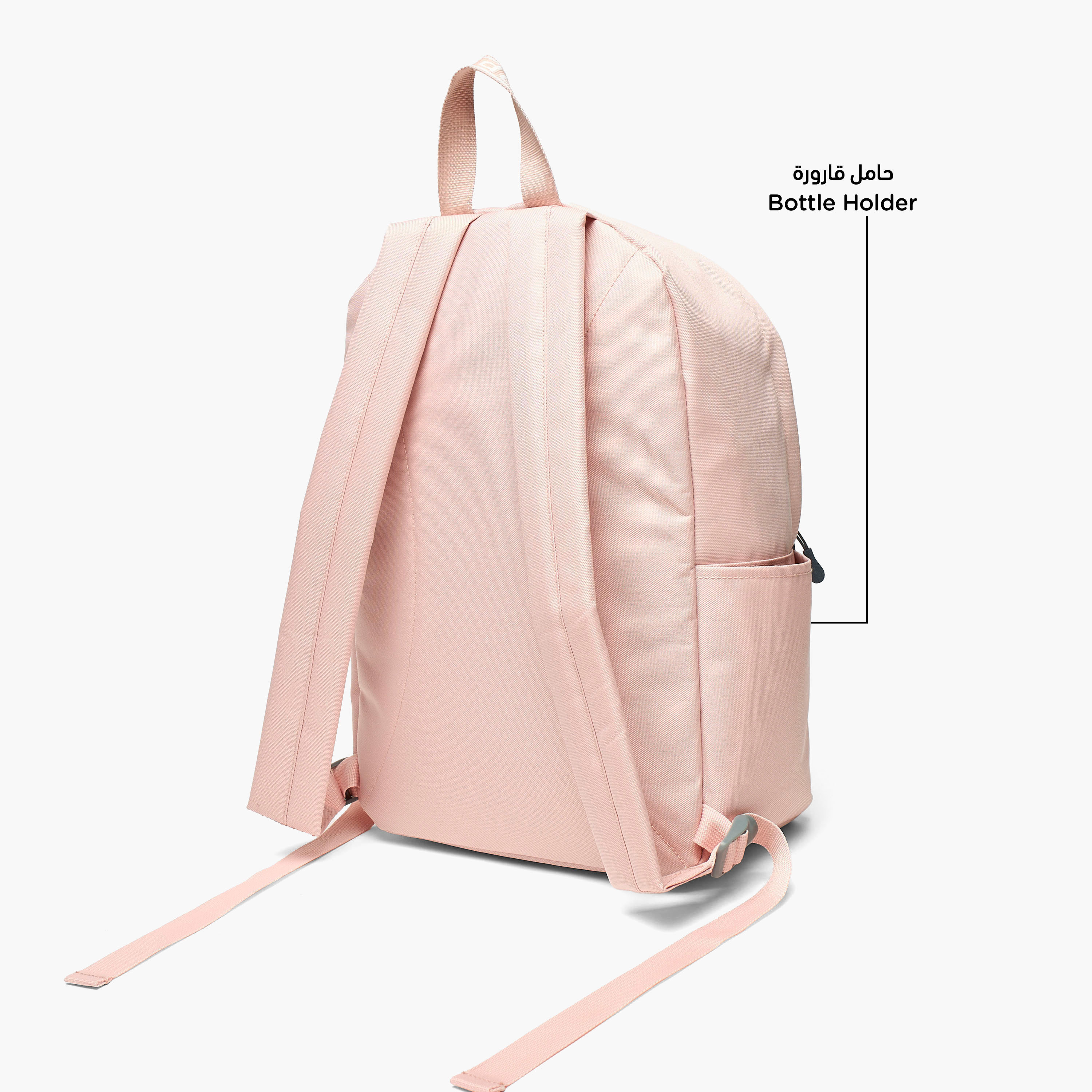 شنطة ظهر مدرسية بطبعات شعار وحمالات قابلة للتعديل وسحاب إغلاق من كابا - 29x15x42 سم-school-bagsandbackpacks-backpacks-image-3