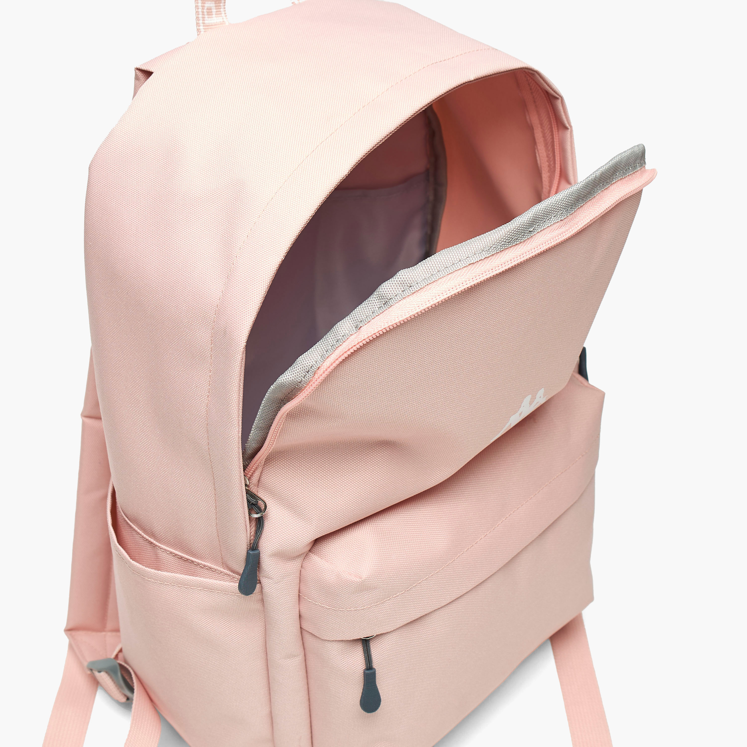 شنطة ظهر مدرسية بطبعات شعار وحمالات قابلة للتعديل وسحاب إغلاق من كابا - 29x15x42 سم-school-bagsandbackpacks-backpacks-image-5