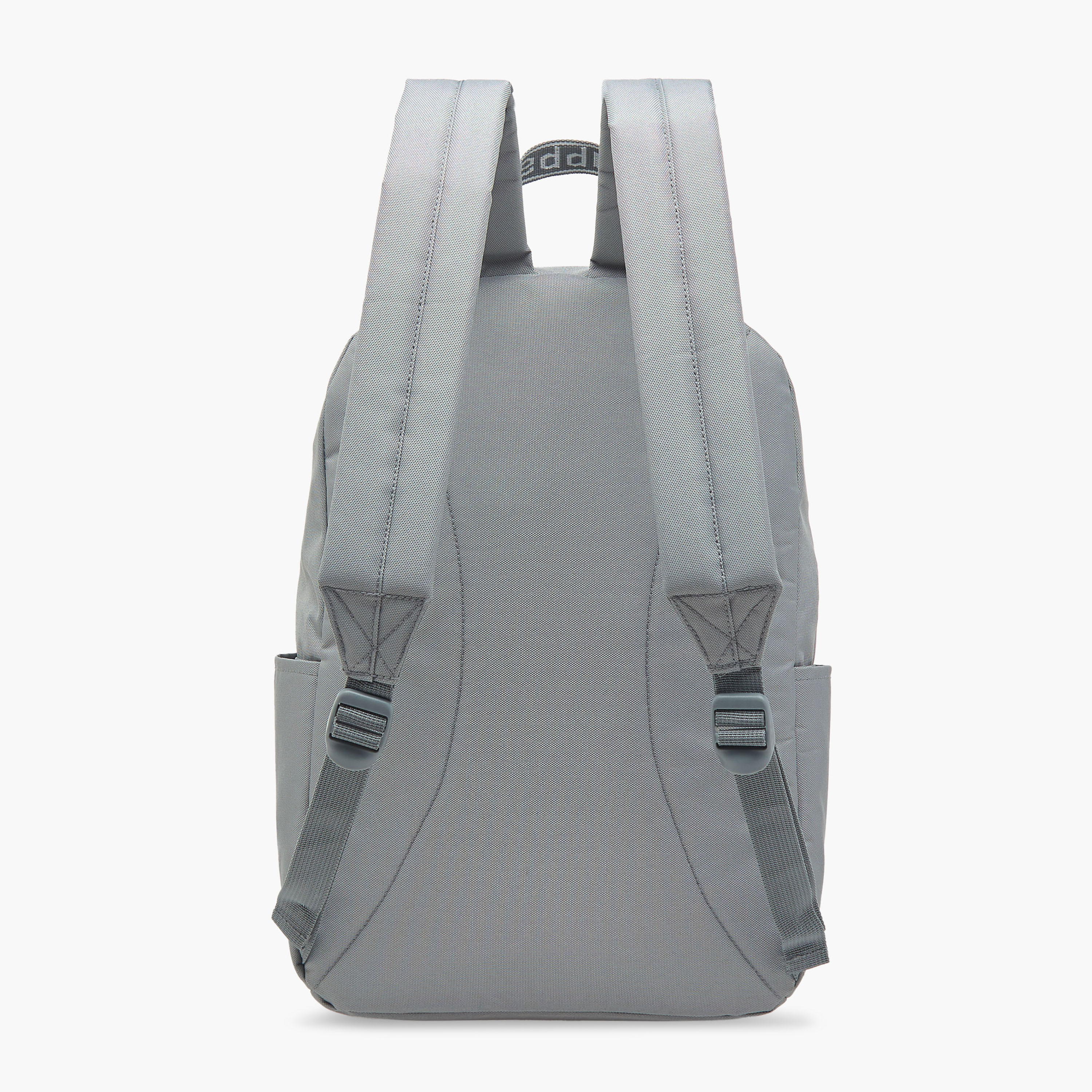 Kappa Logo Print School Backpack with Adjustable Straps and Zip Closure - 29x15x42 cm-school-bagsandbackpacks-backpacks-image-5