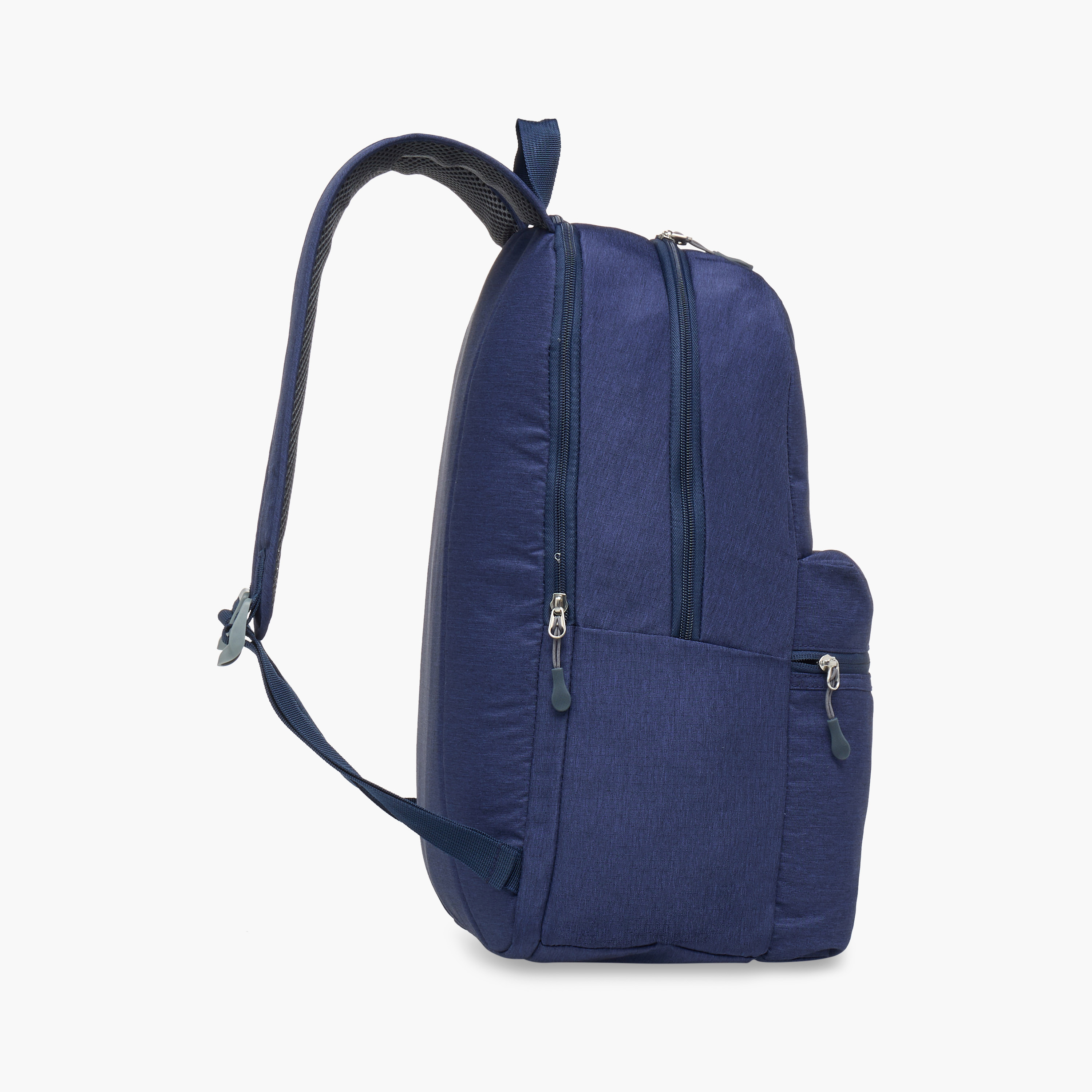 Kappa Logo Print School Backpack with Adjustable Shoulder Straps and Pencil Pouch - 44x13x30 cm-school-bagsandbackpacks-sets-image-4