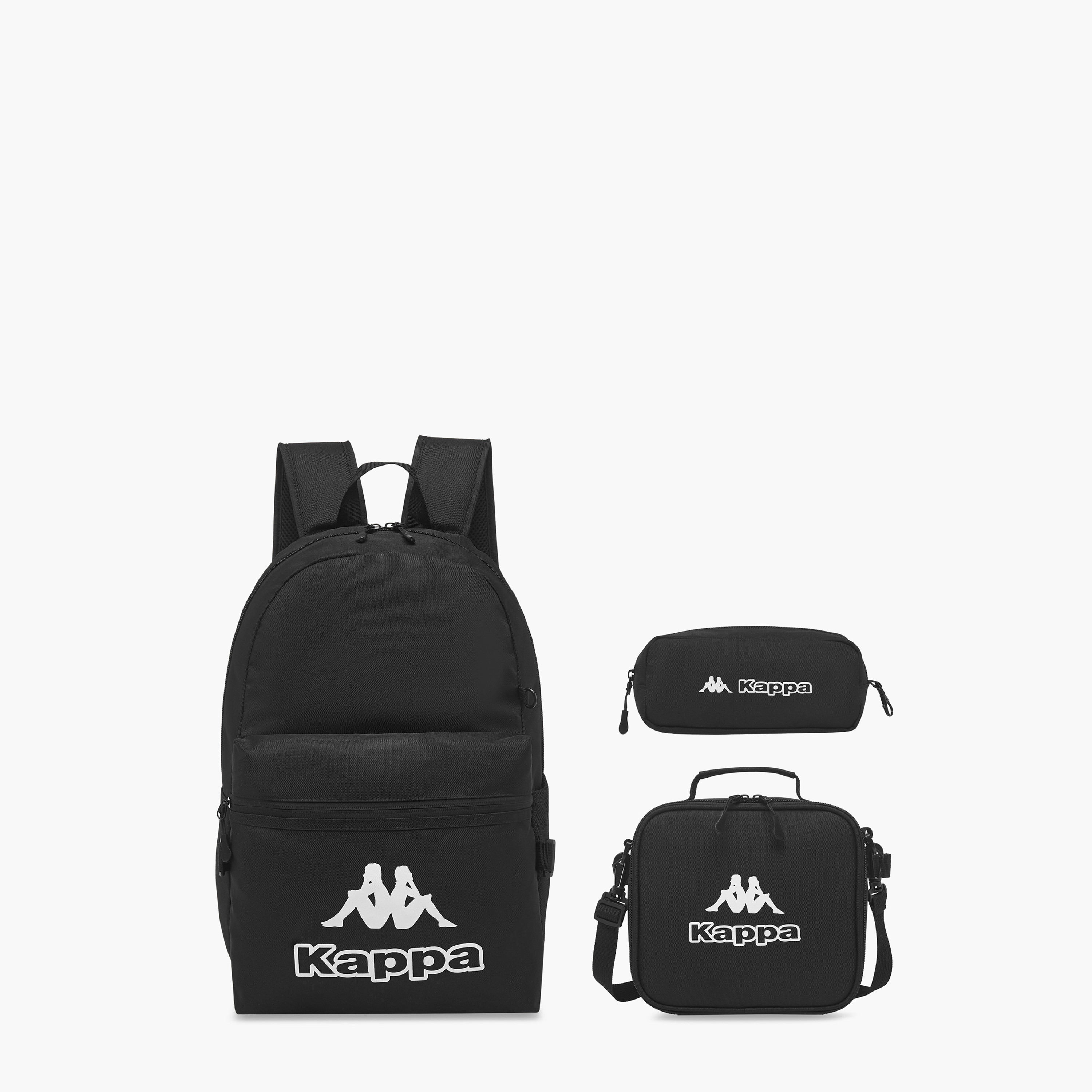 Kappa Printed 3-Piece School Backpack Set for Kids with Lunch Bag and Pencil Pouch -school-bagsandbackpacks-backpacks-image-1