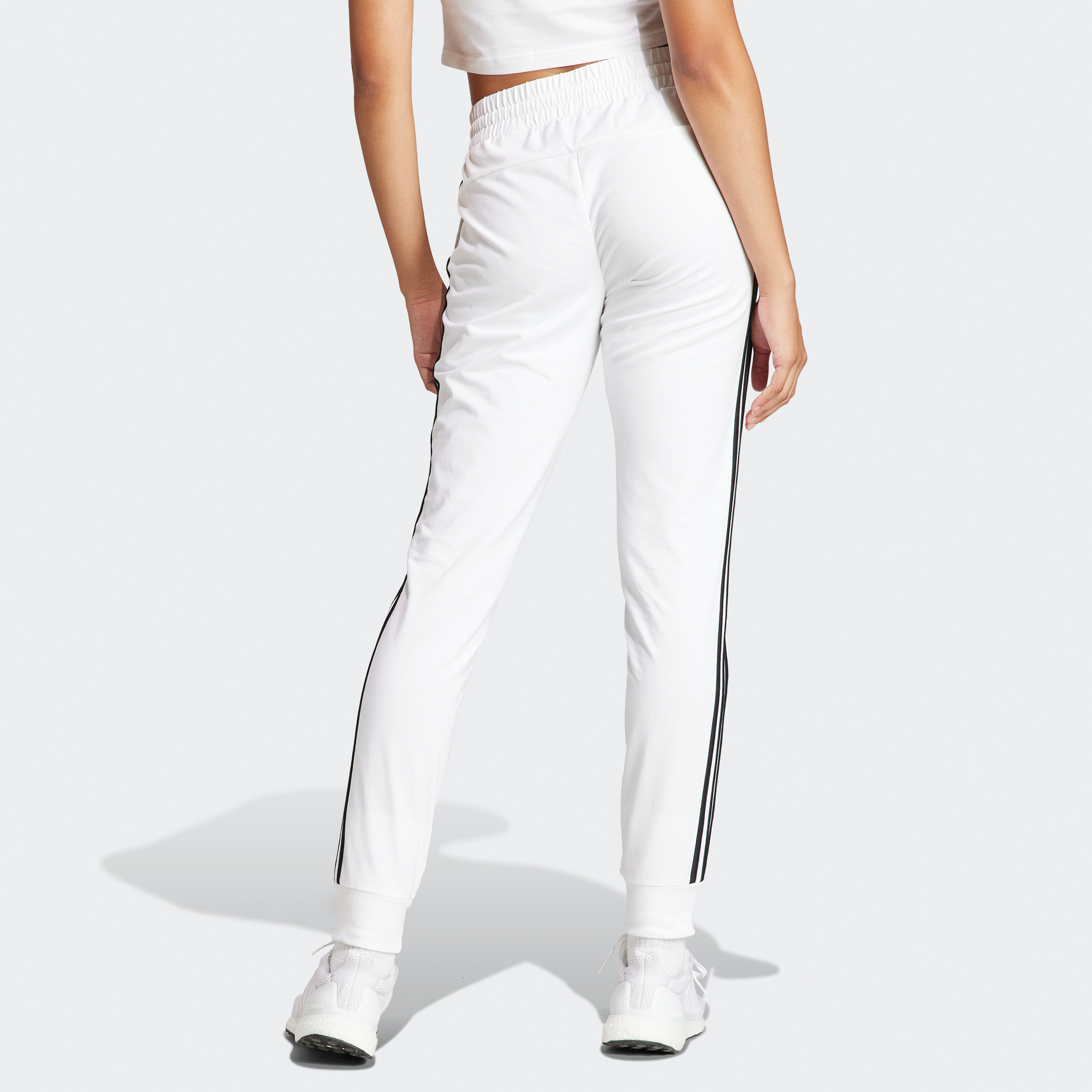 أديداس - بنطال رياضي جيرسي ايسنشالز بثلاثة خطوط IN2253-women-clothing-bottoms-joggers-image-2