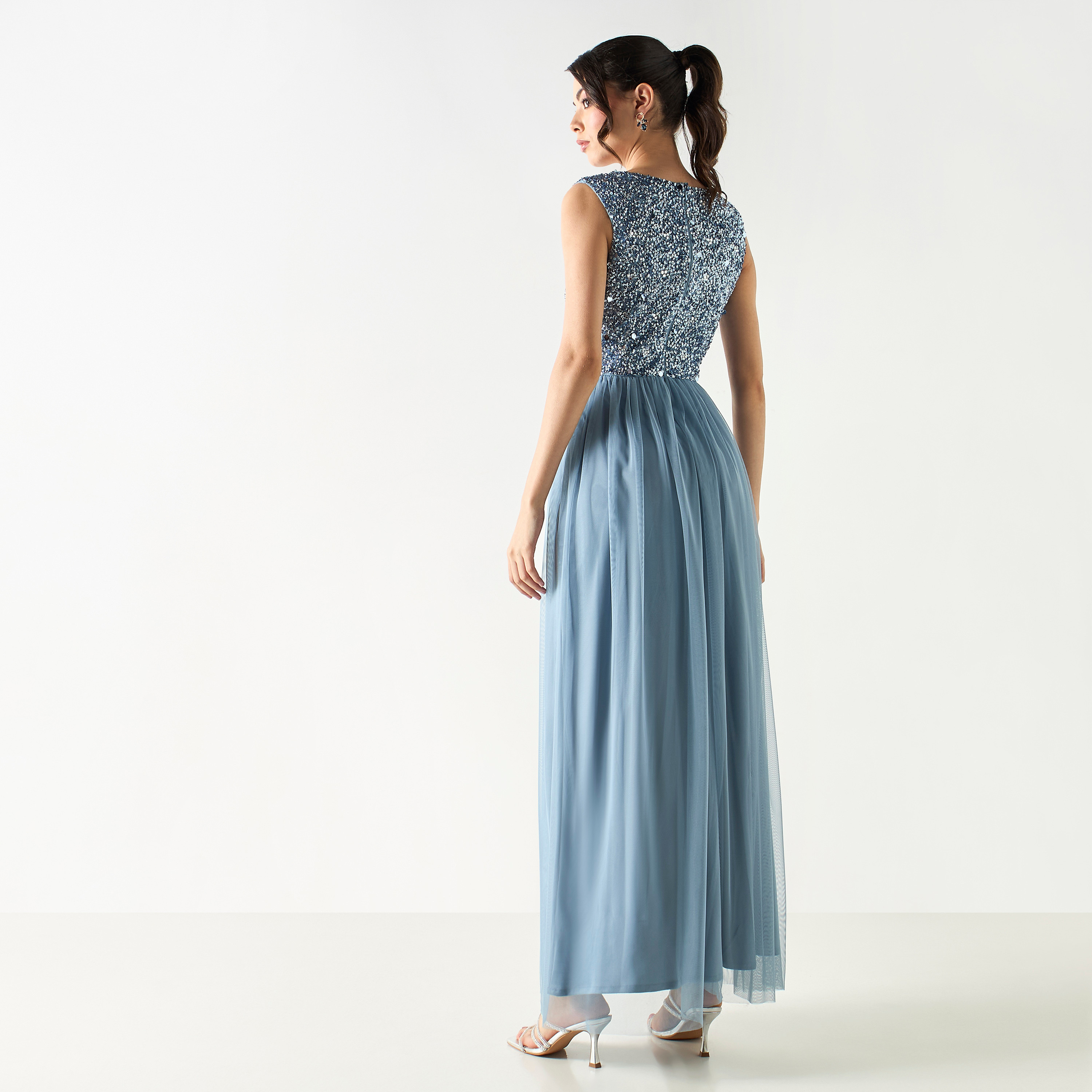 Embellished Sleeveless Maxi Dress with Zip Closure-women-clothing-dresses-image-3