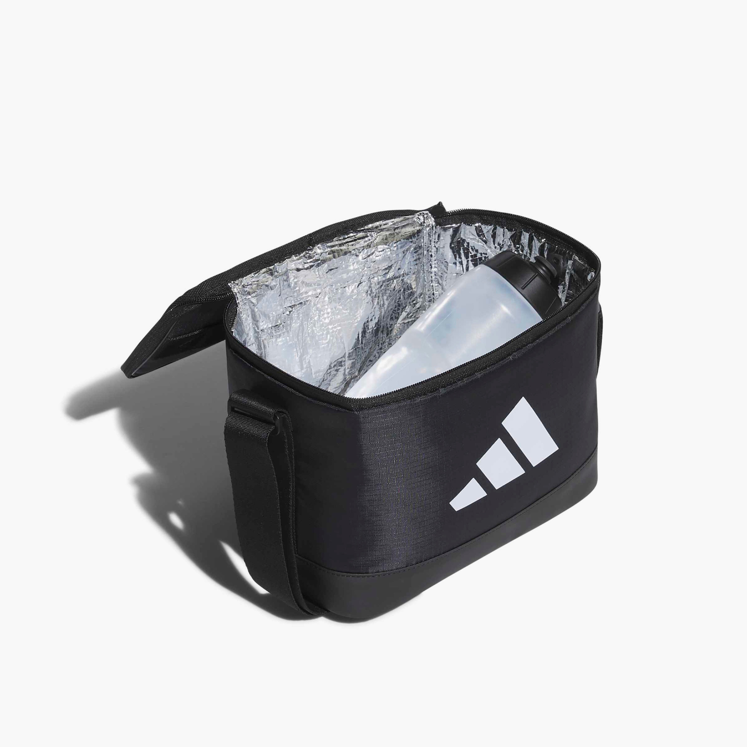 adidas Logo Print Lunch Bag with Zip Closure-school-lunchessentials-lunchbags-image-4