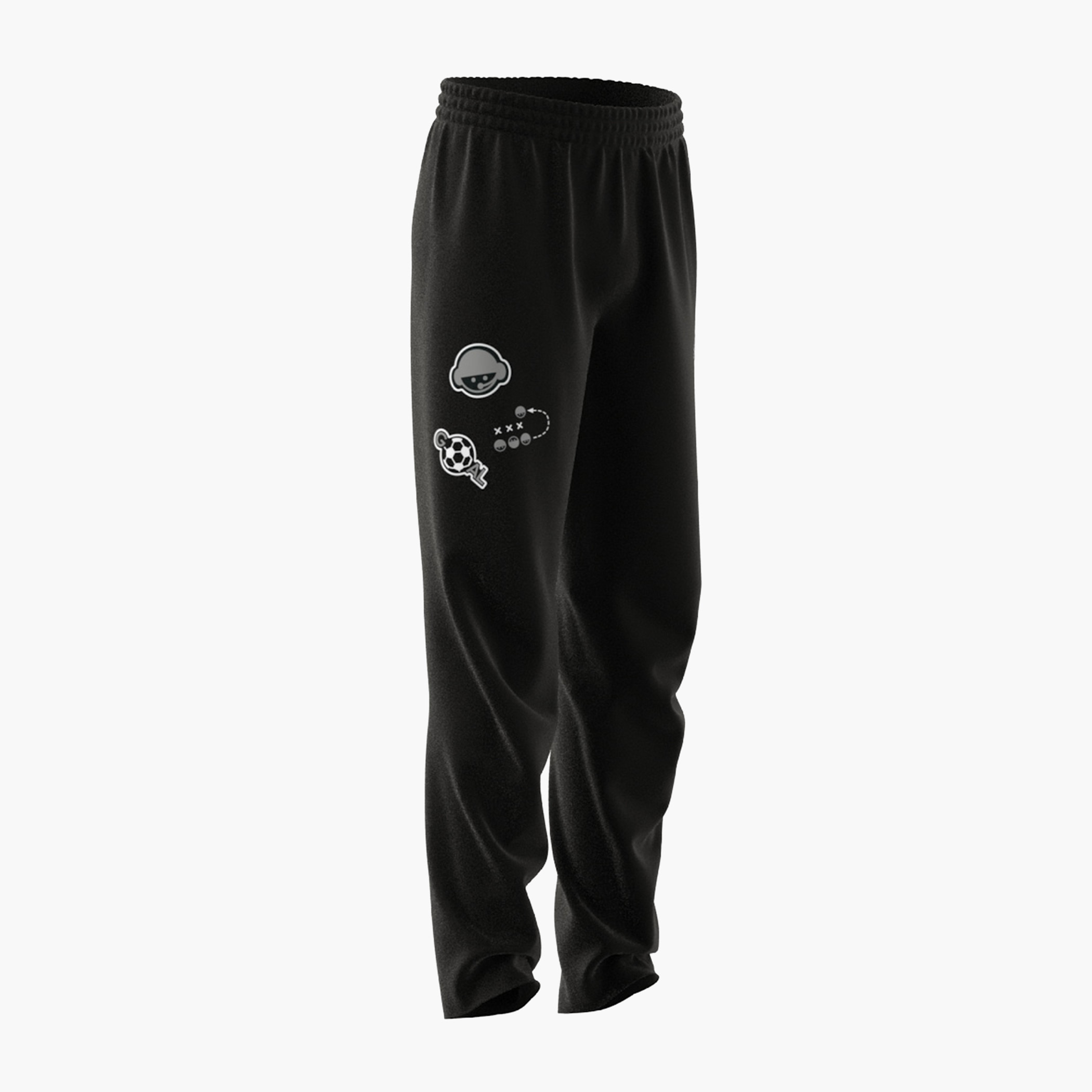 بنطلون رياضي بطبعات وخصر مطّاطي وجيوب من أديداس-boys-clothing-bottoms-joggersandtrackpants-image-2