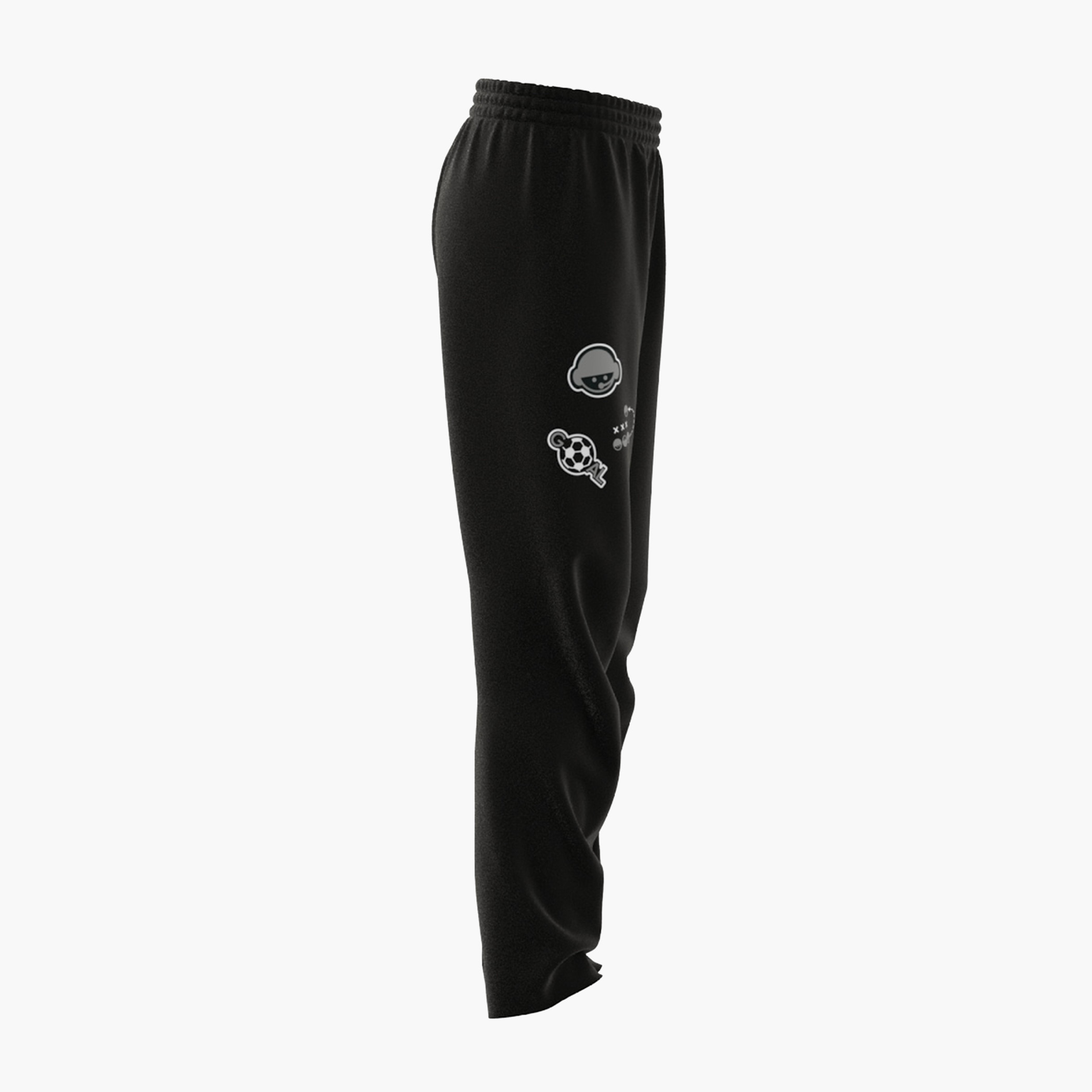 بنطلون رياضي بطبعات وخصر مطّاطي وجيوب من أديداس-boys-clothing-bottoms-joggersandtrackpants-image-3