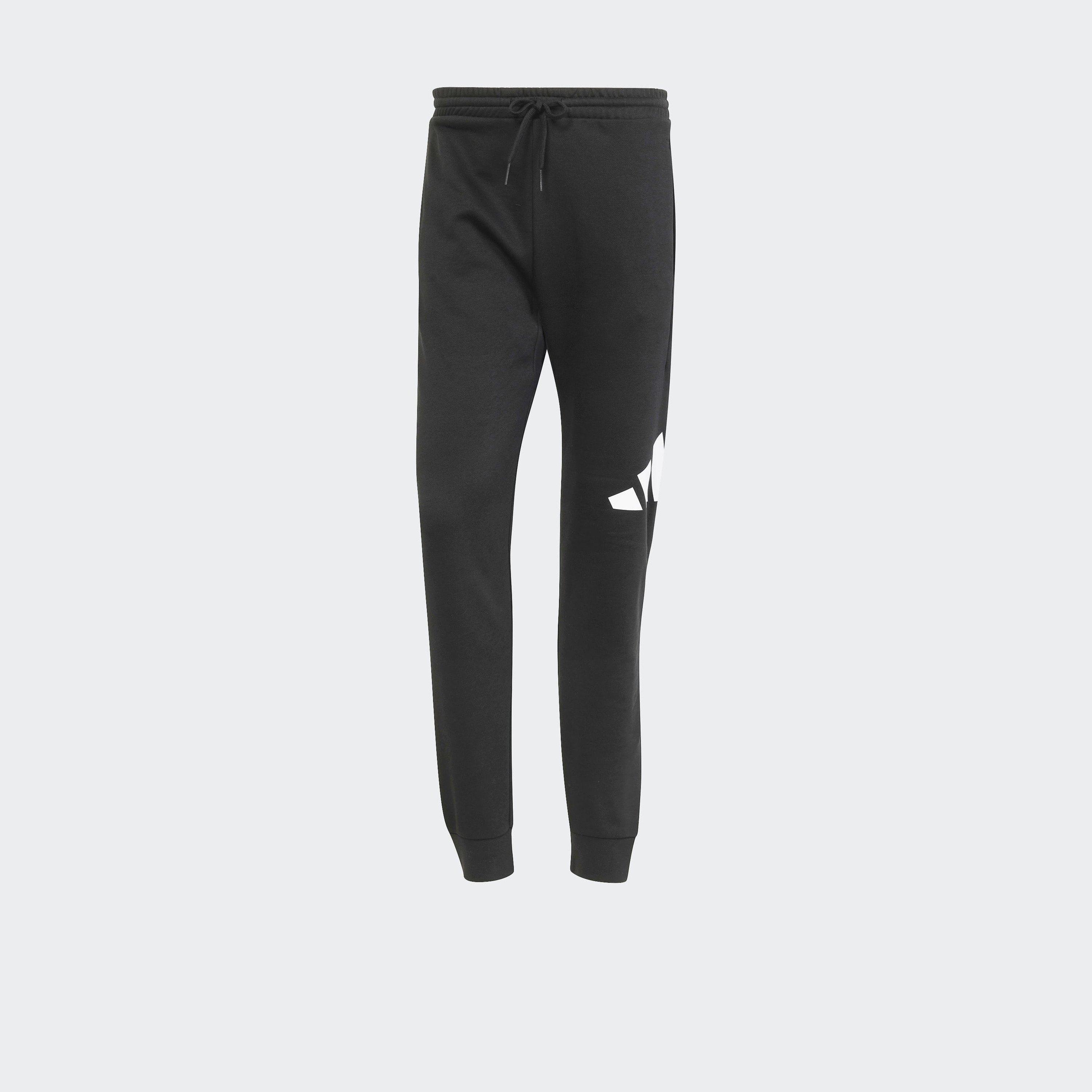 اديداس - بنطال رياضي رجالي أساسي من الصوف شعار كبير وأساور مطوية-men-clothing-sportswearandactivewear-bottoms-image-12
