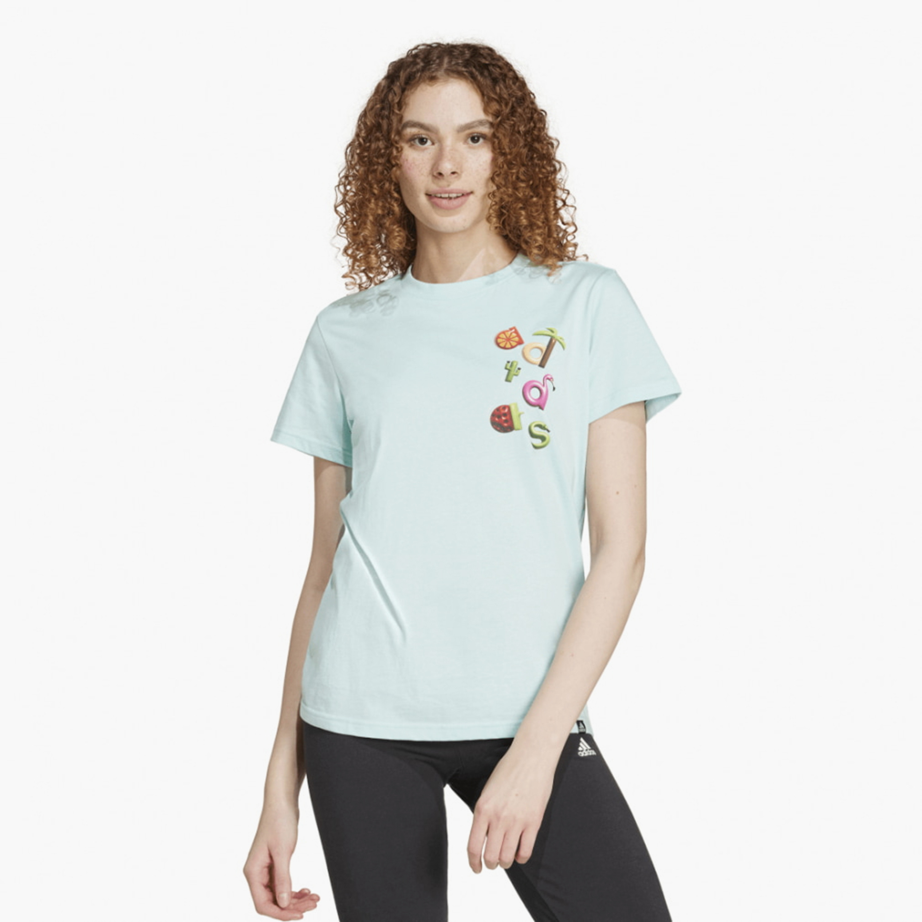 أديداس - تي شيرت جرافيكي سامر فن IN6443-sports-women-clothing-tshirtsandvests-image-4