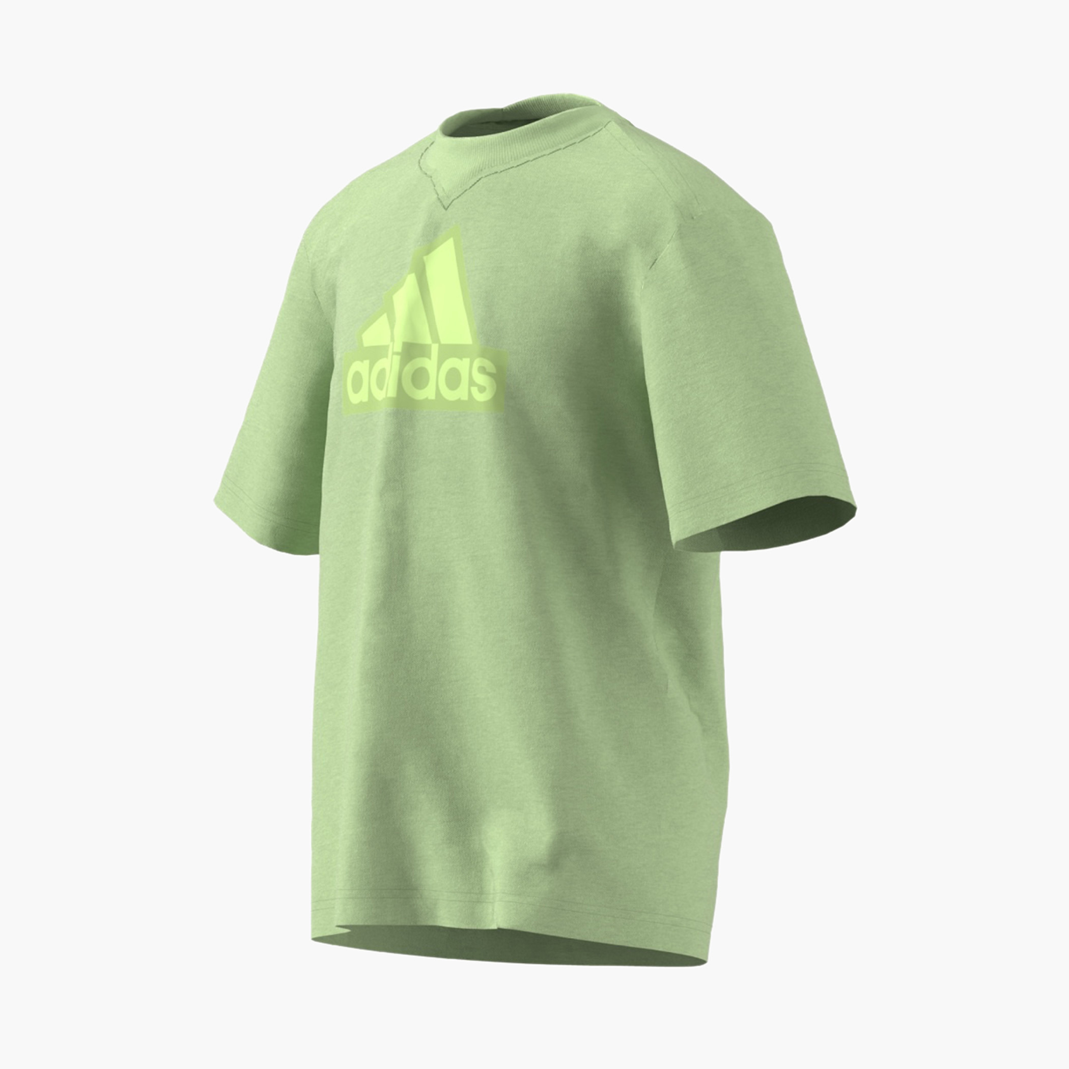 adidas Logo Print T-shirt with Short Sleeves and Round Neck-sports-boys-clothing-tops-image-8