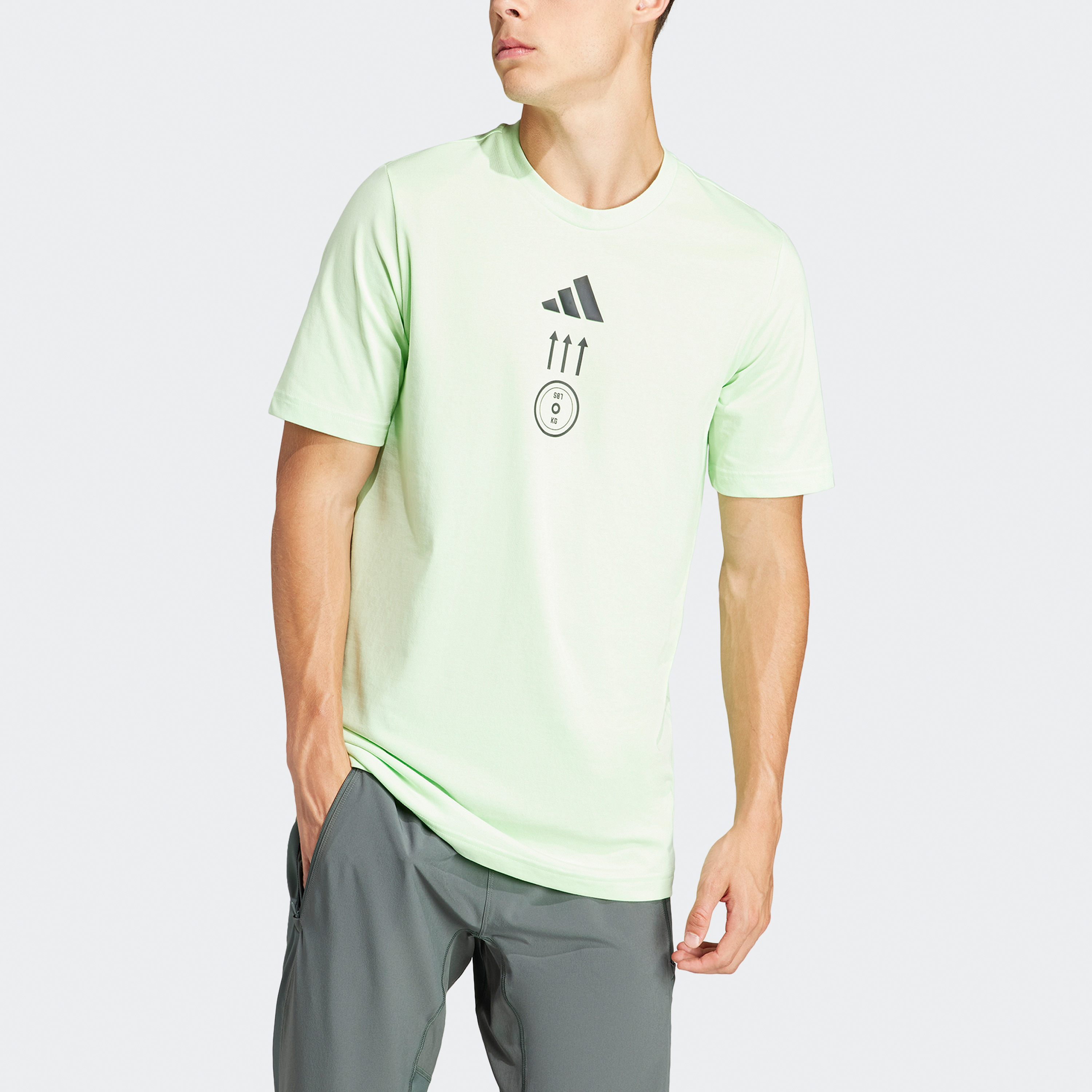 adidas Men's AEROREADY Strength Graphic T-Shirt IN8289|OE-men-clothing-sportswearandactivewear-tshirtsandpolos-image-4