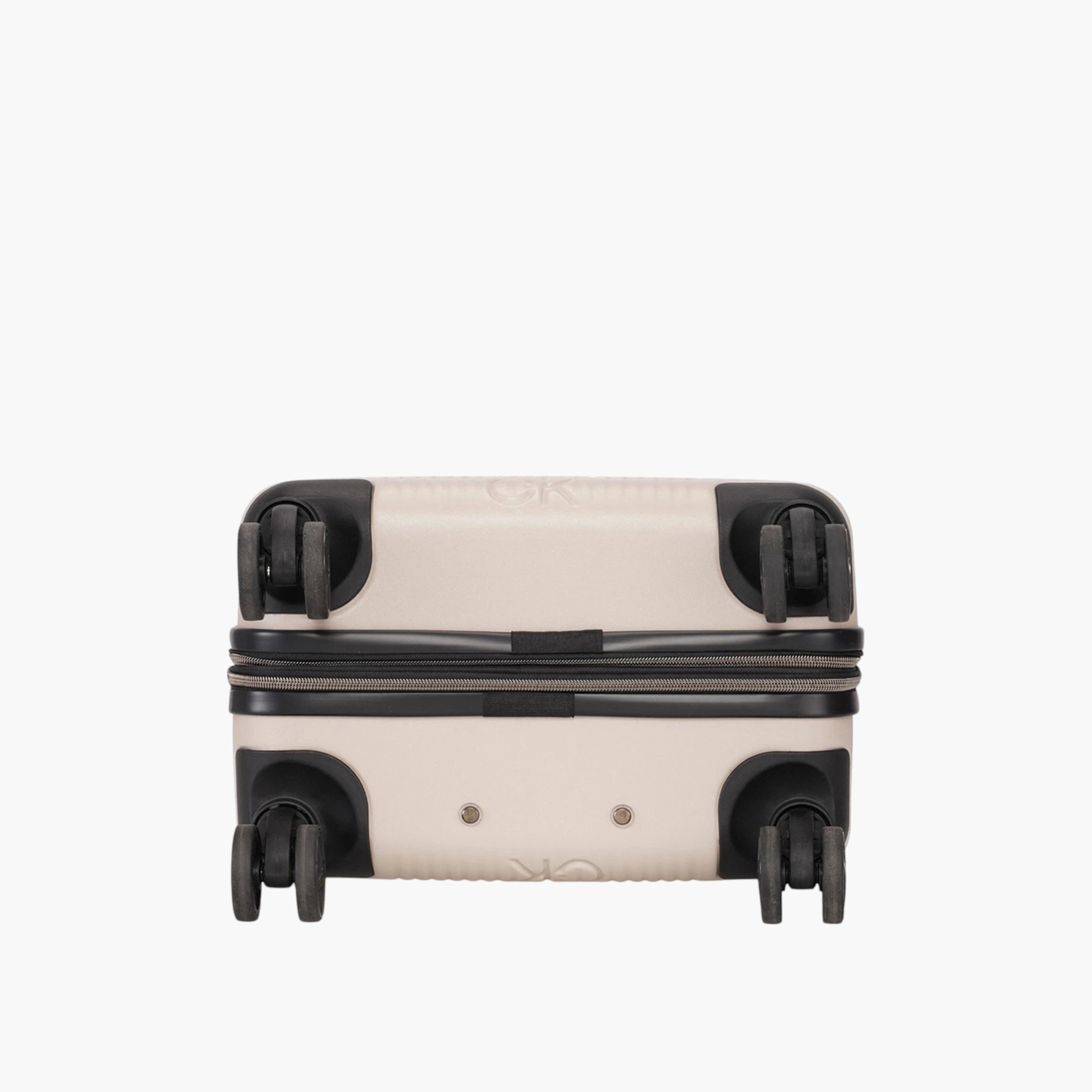 Calvin Klein Textured Hardcase Trolley Bag with Retractable Handle-travel-luggagesandbags-luggage-image-6