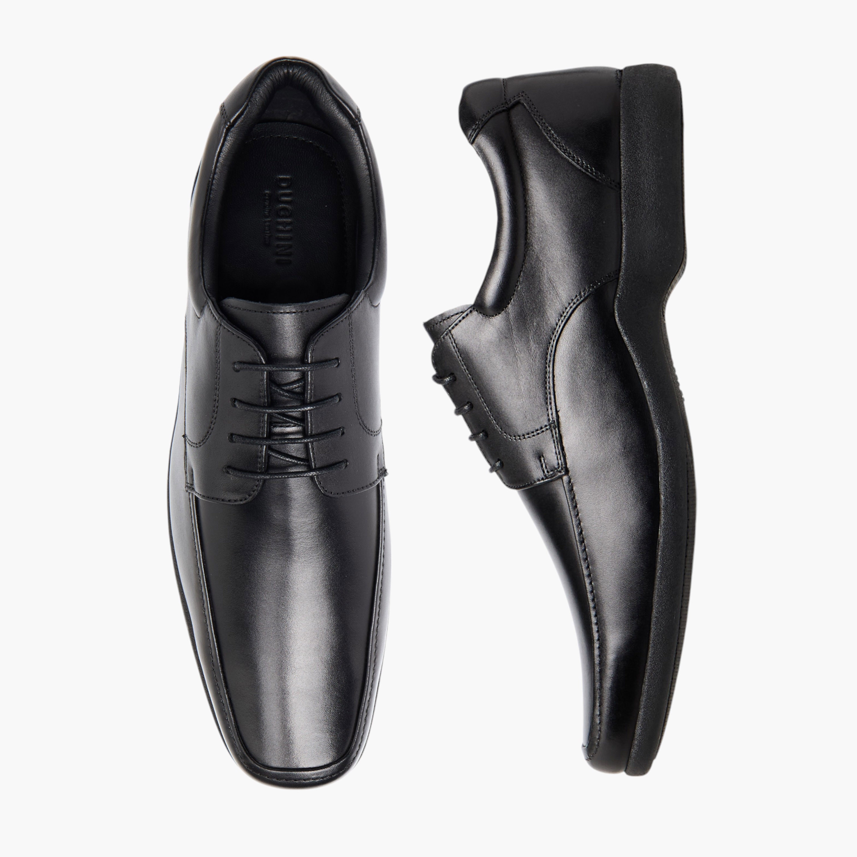 حذاء ديربي سادة برباط إغلاق للرجال من دوتشيني-men-shoes-formalshoes-image-1