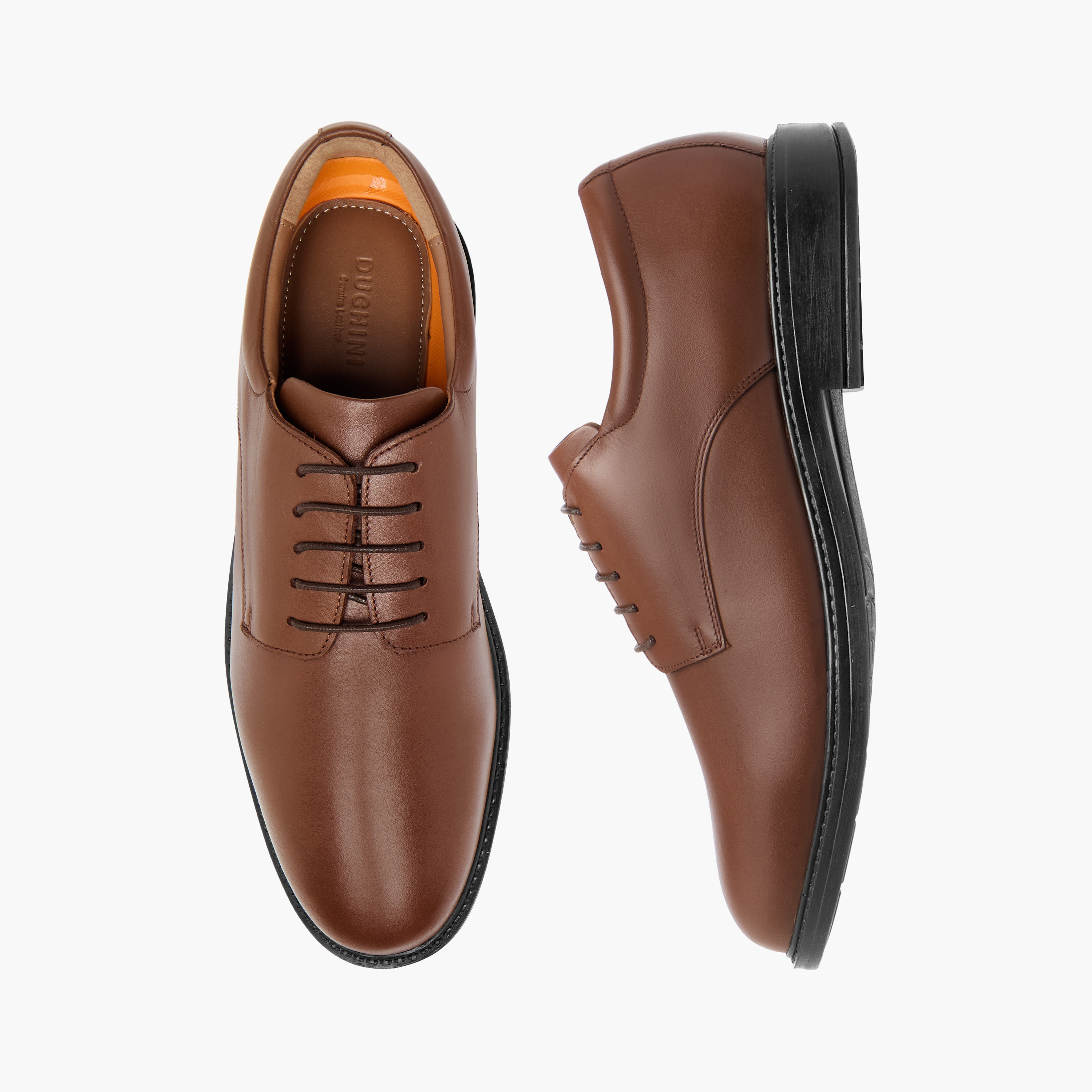 Duchini Men's Solid Lace-Up Derby Shoes-men-shoes-formalshoes-image-1