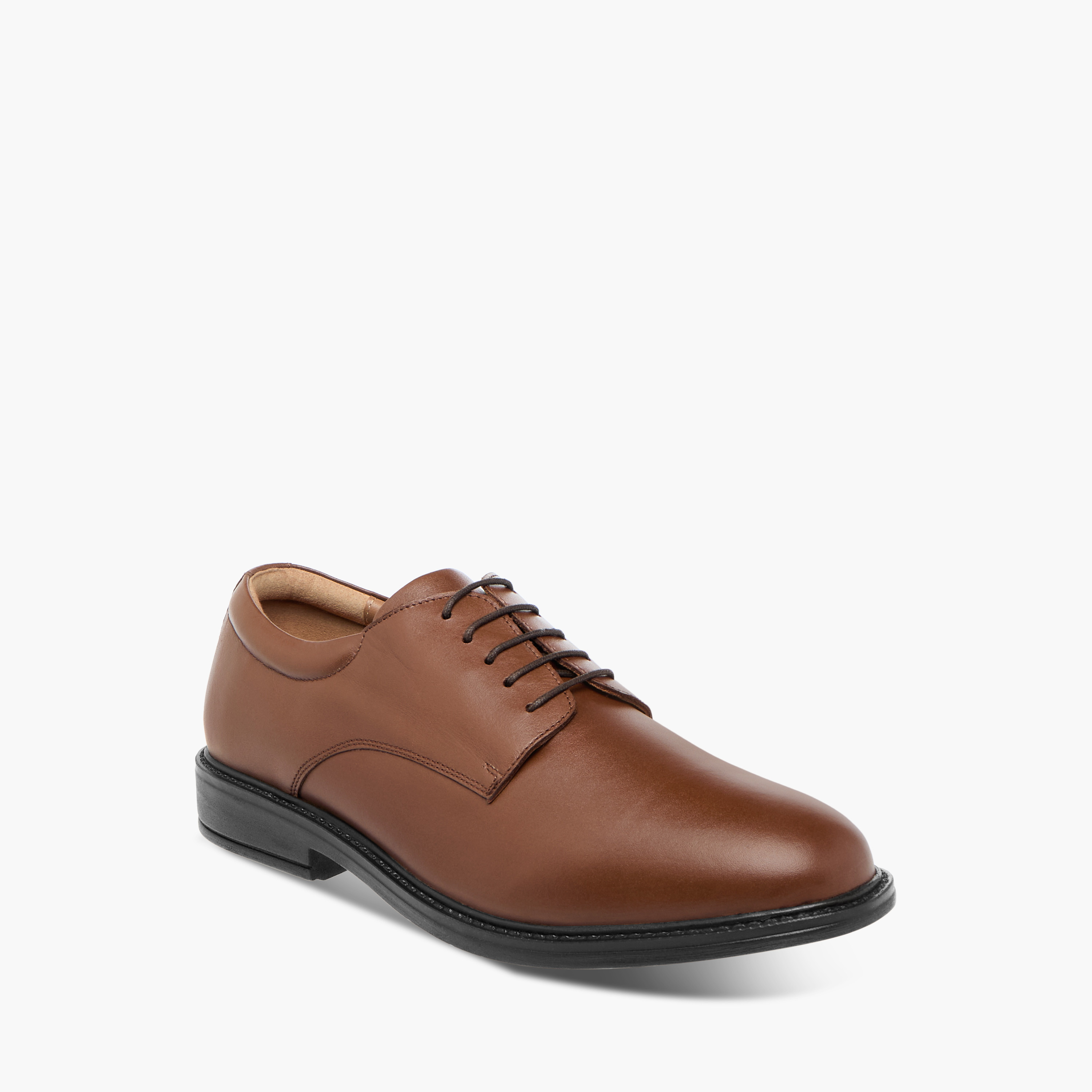 Duchini Men's Solid Lace-Up Derby Shoes-men-shoes-formalshoes-image-2