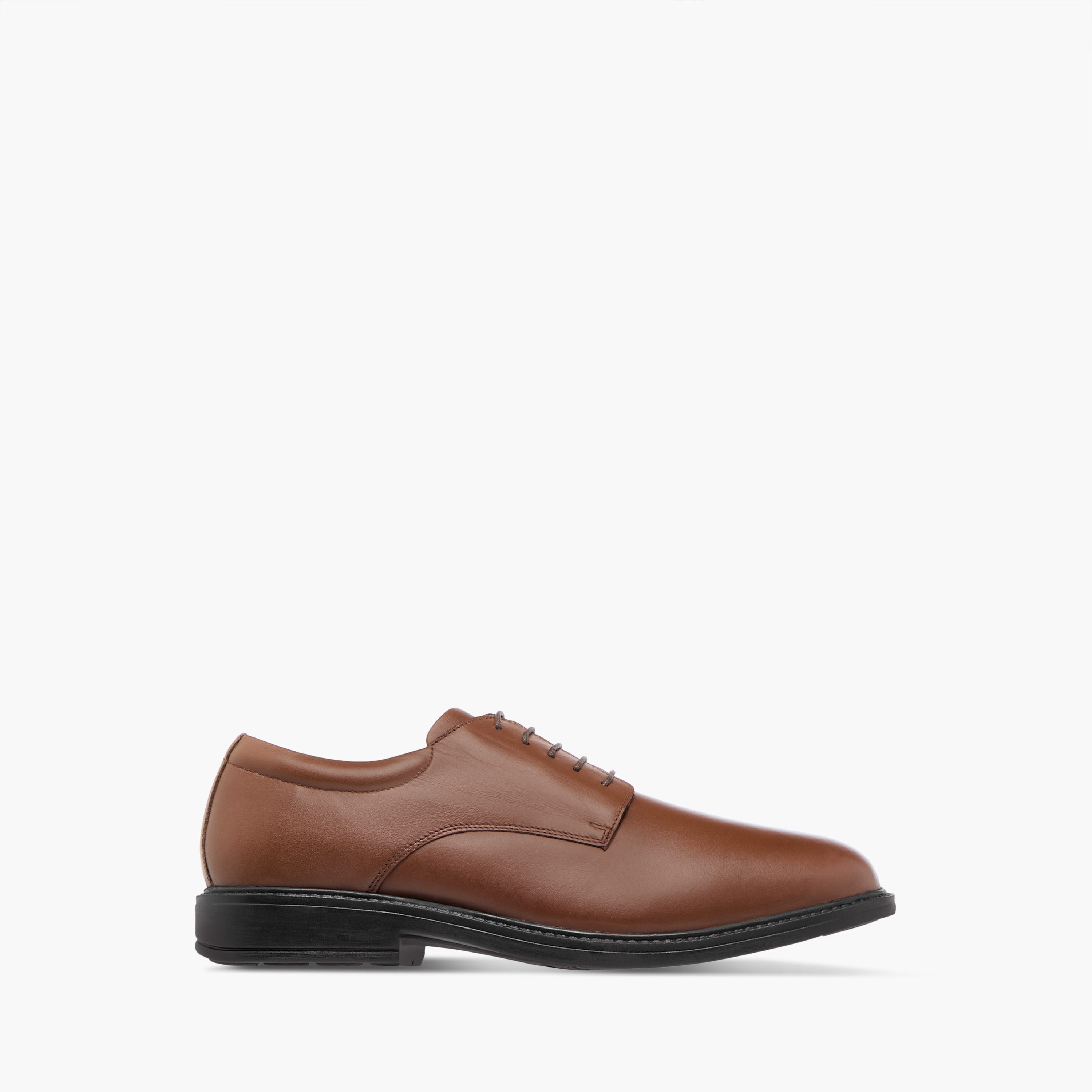 Duchini Men's Solid Lace-Up Derby Shoes-men-shoes-formalshoes-image-3