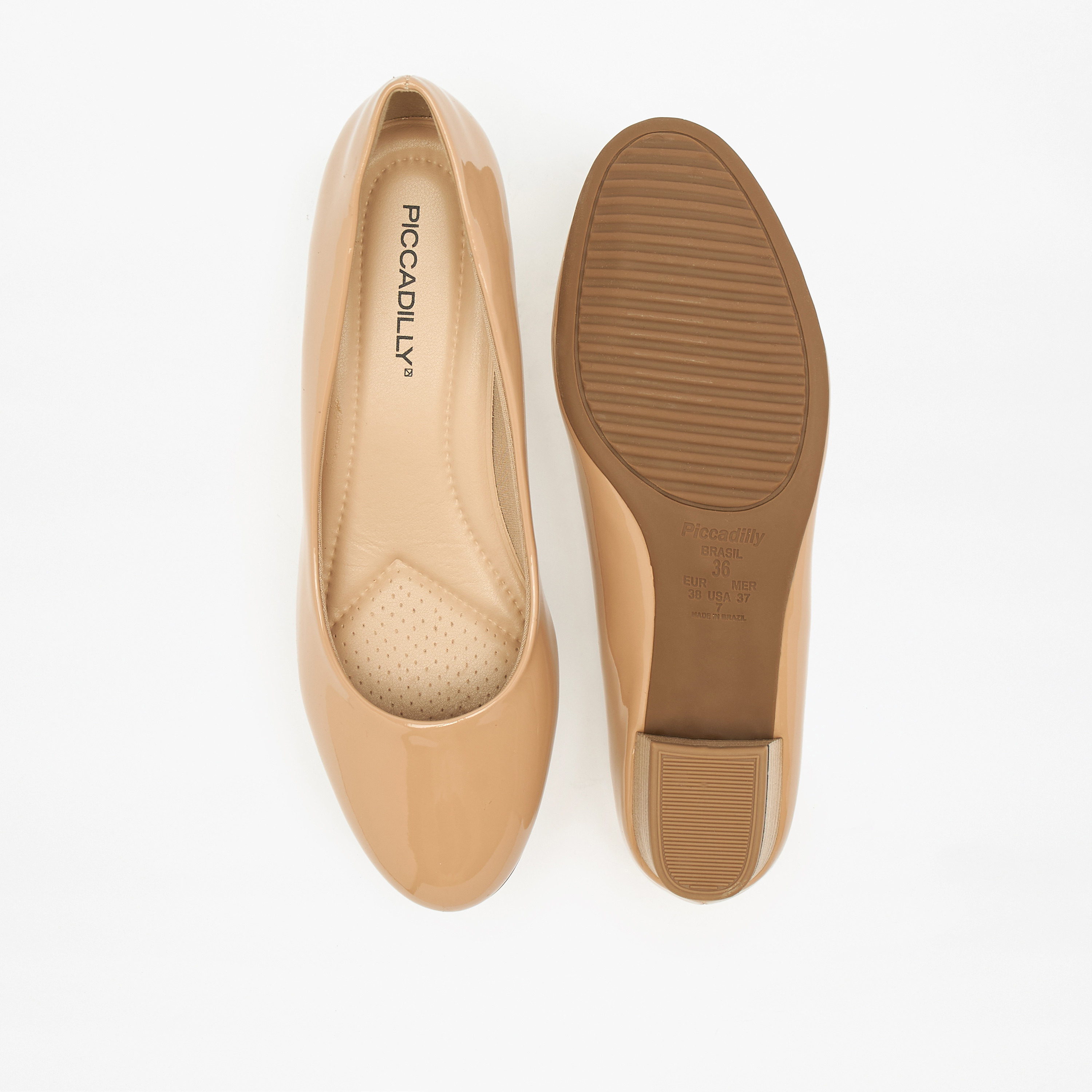 Piccadilly Solid Slip-On Professional Shoes with Block Heels-women-shoes-heels-image-3