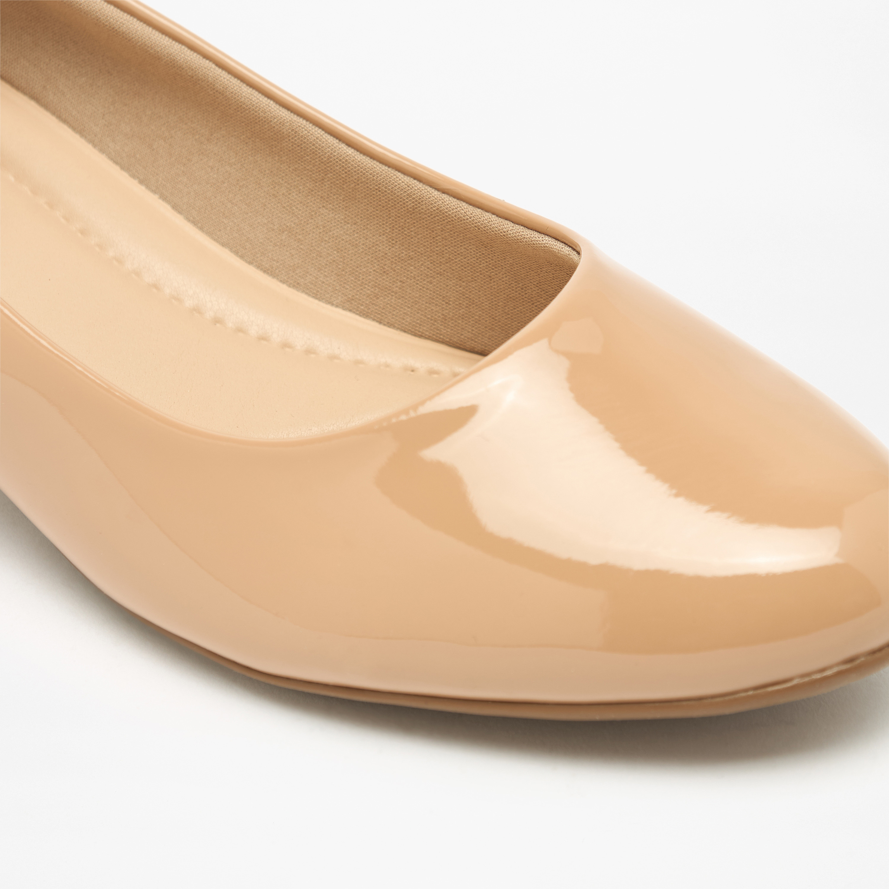 Piccadilly Solid Slip-On Professional Shoes with Block Heels-women-shoes-heels-image-5