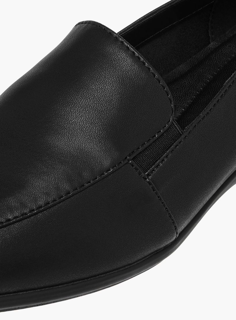 حذاء سهل الارتداء سادة بألسنة سحب من لو كونفورت-women-shoes-flats-loafers-image-5