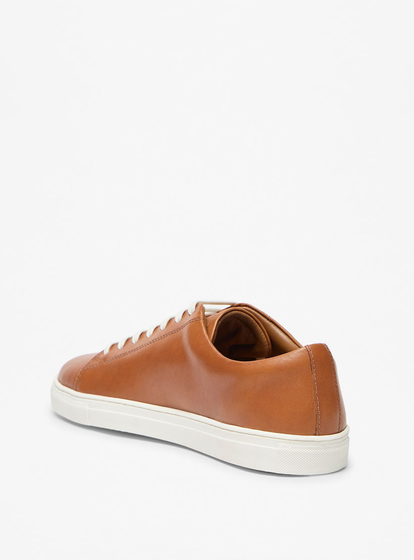 Lee Cooper Women's Solid Low Ankle Sneakers with Lace-Up Closure-women-shoes-sneakers-image-2