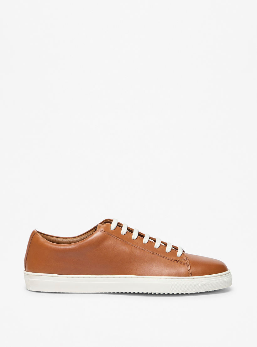 Lee Cooper Women's Solid Low Ankle Sneakers with Lace-Up Closure-women-shoes-sneakers-image-3