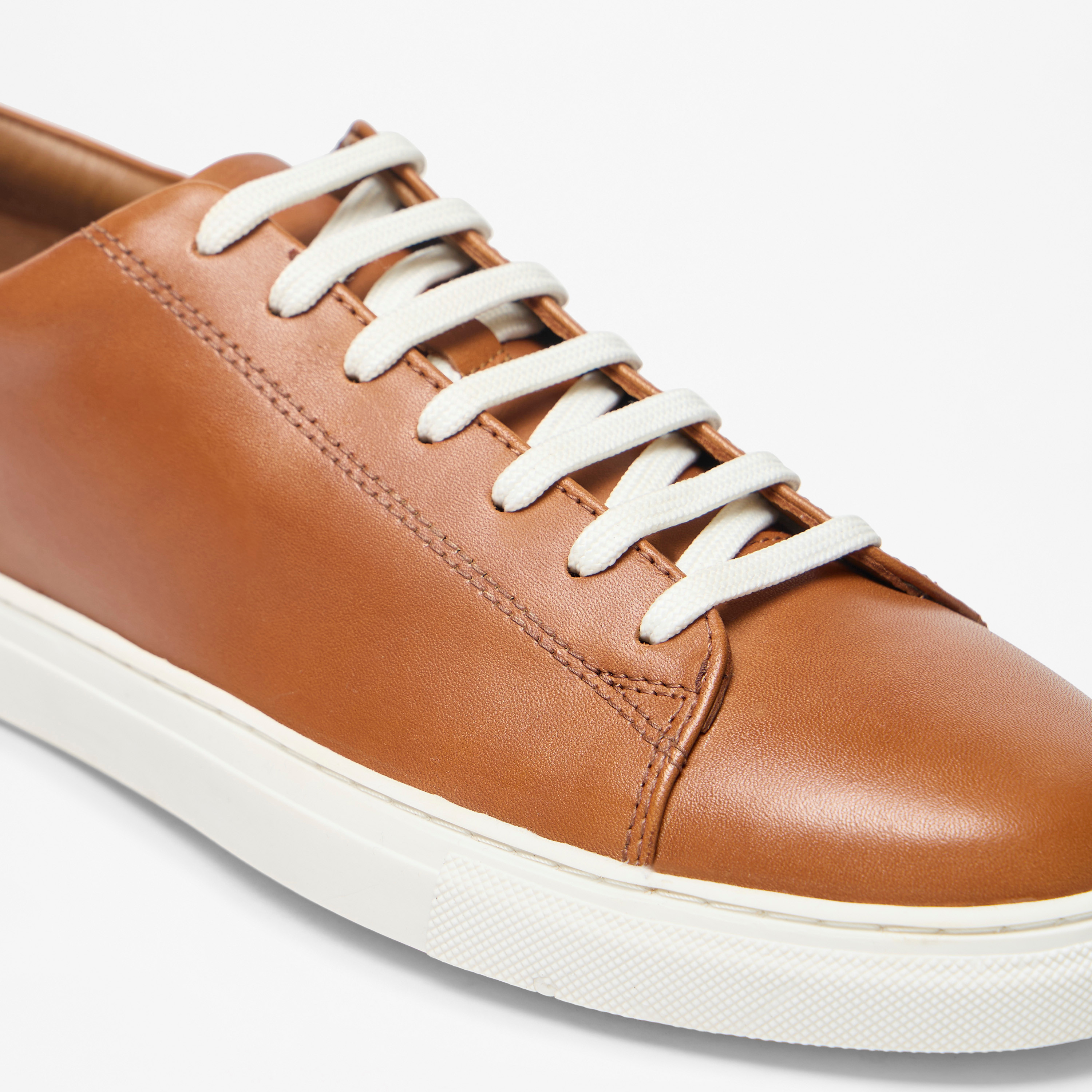 Lee Cooper Women's Solid Low Ankle Sneakers with Lace-Up Closure-women-shoes-sneakers-image-5