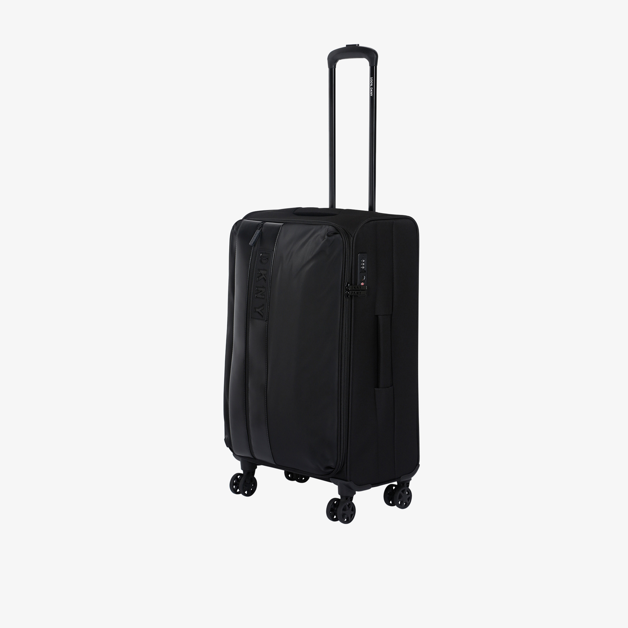DKNY 4-Wheel Softcase Trolley Bag with Retractable Handle-travel-luggagesandbags-luggage-image-1