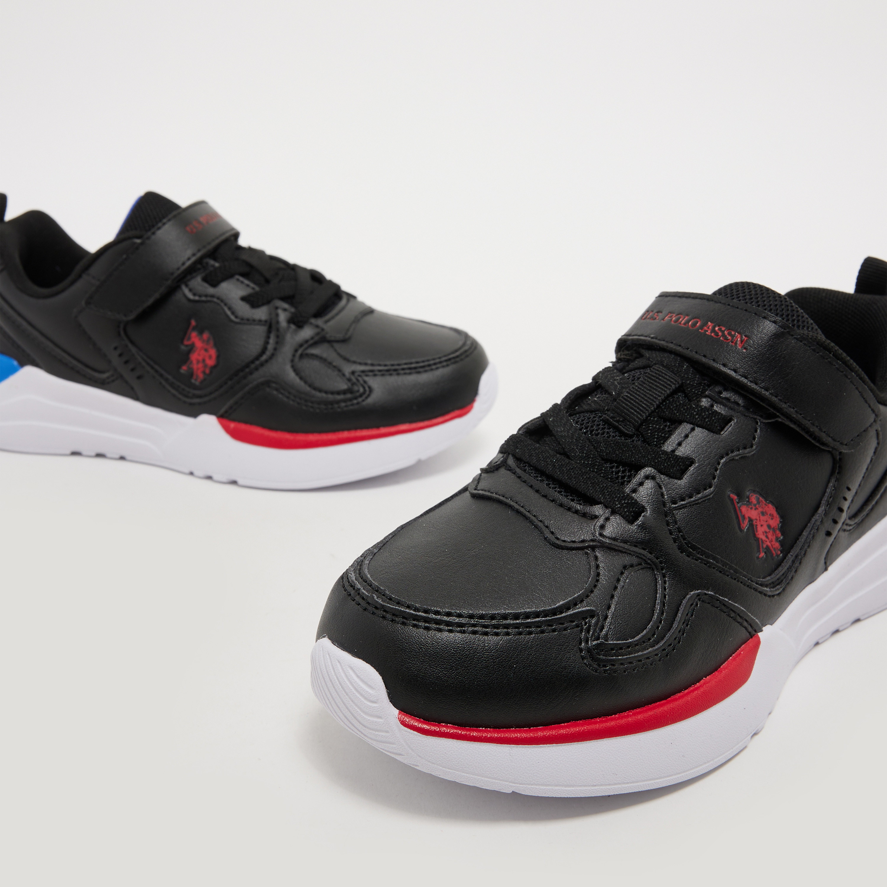 U.S. Polo Assn Boy's Hook & Loop Sneakers | INTER1-boys-shoes-sneakers-image-4